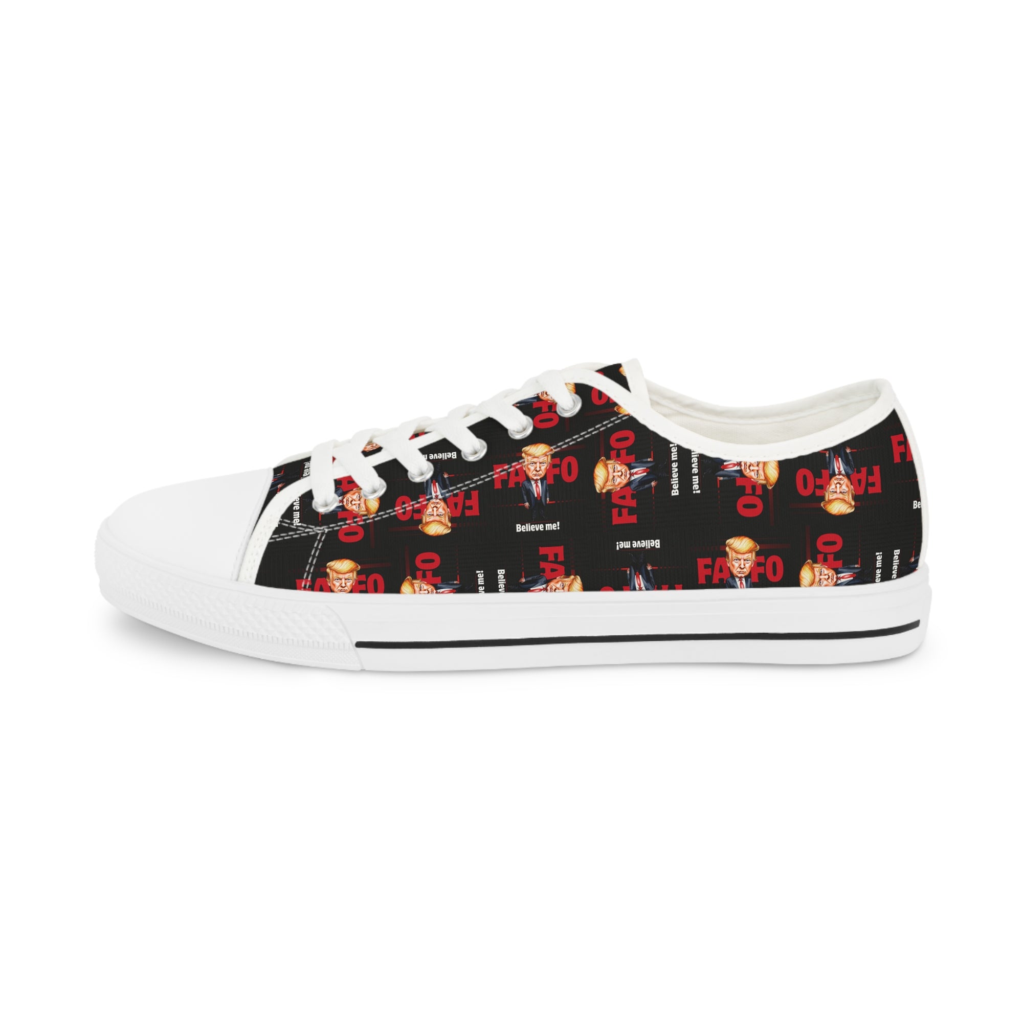 Trump FAFO Men's Low Top Sneakers