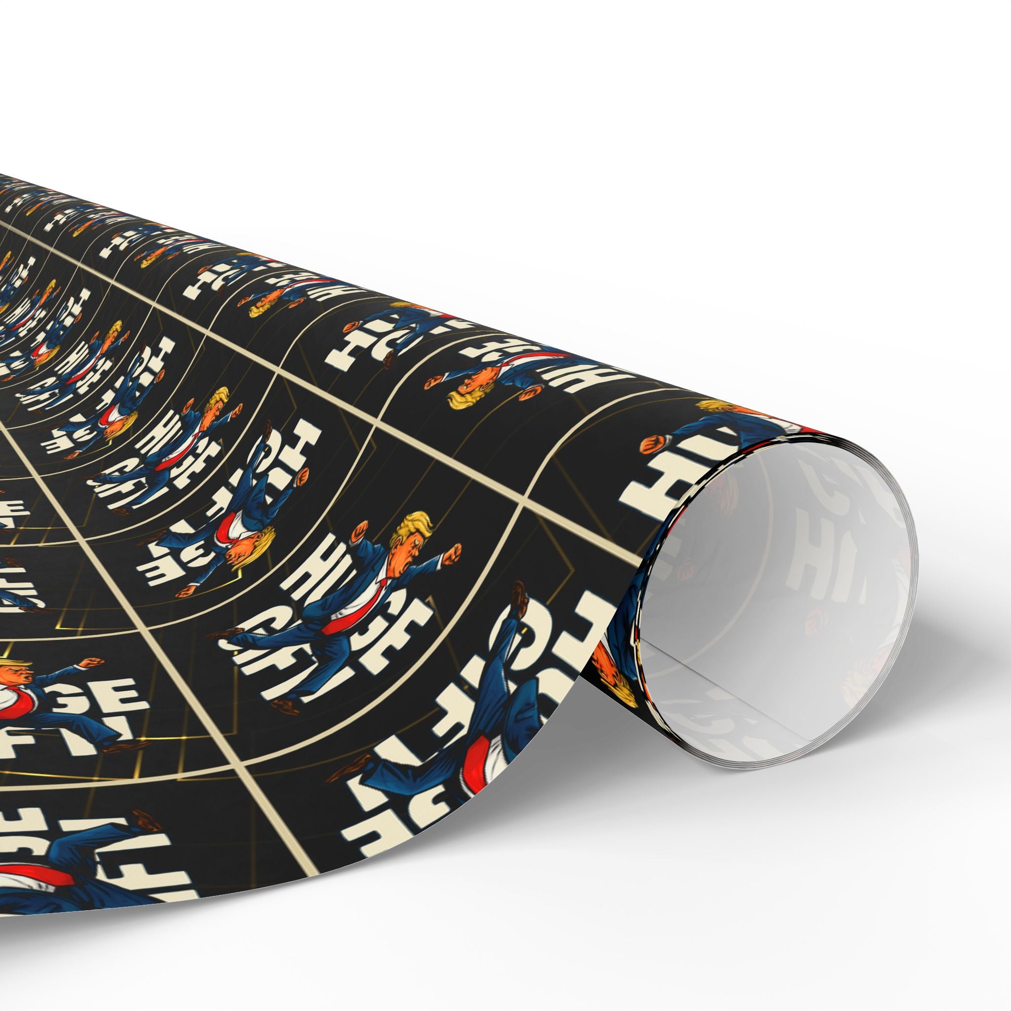 Huge Parody Gift Wrapping Paper – Bold Political Humor