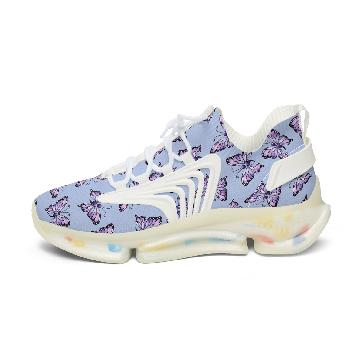 Women’s Semicolon Butterfly Sneakers | Suicide Awareness Shoes