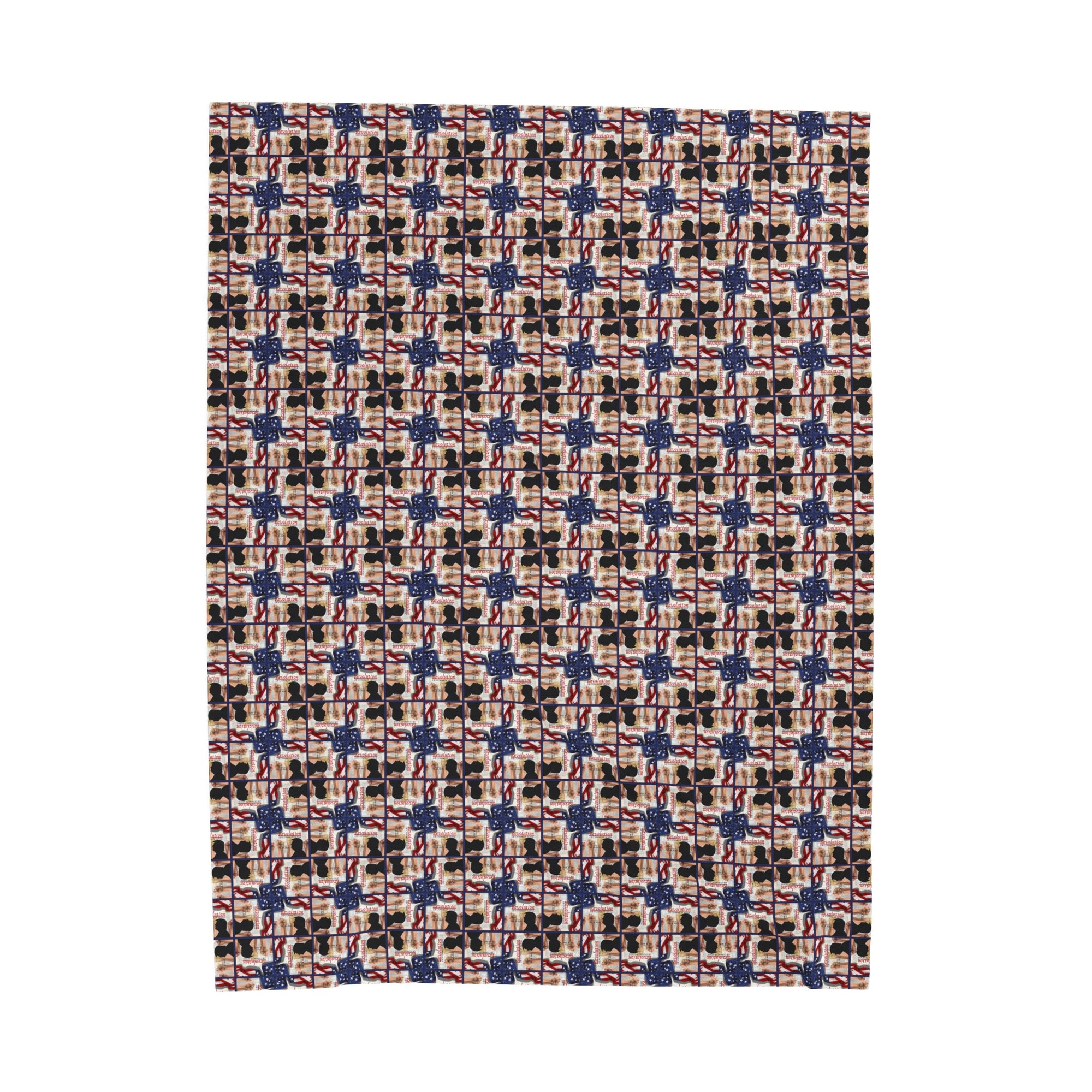 Trump Revolution of Common Sense Velveteen Plush Blanket