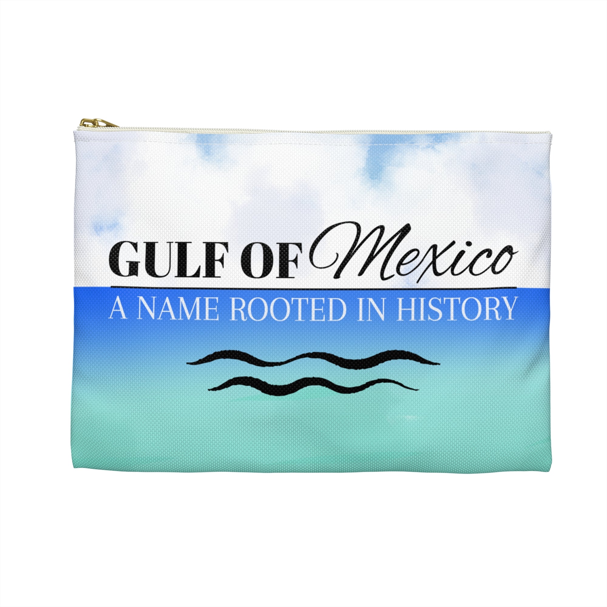 Gulf of Mexico Inspirational Accessory Pouch