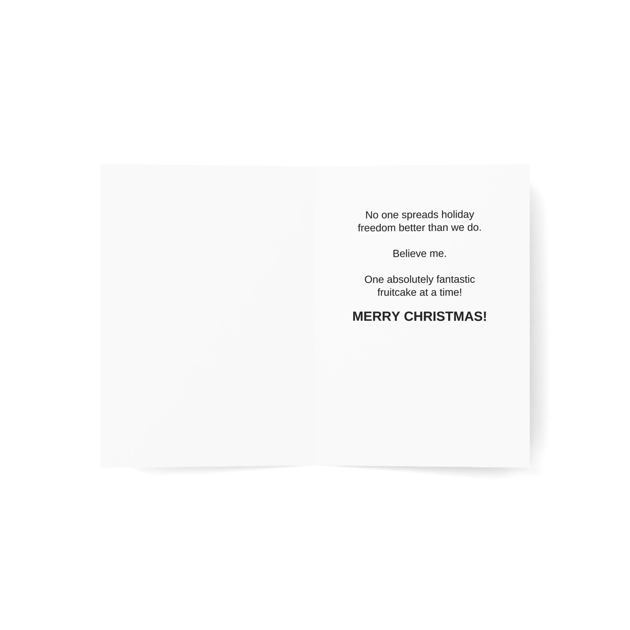 America Loving Eagle Christmas Card – 1, 10, 30, 50 pc. sets