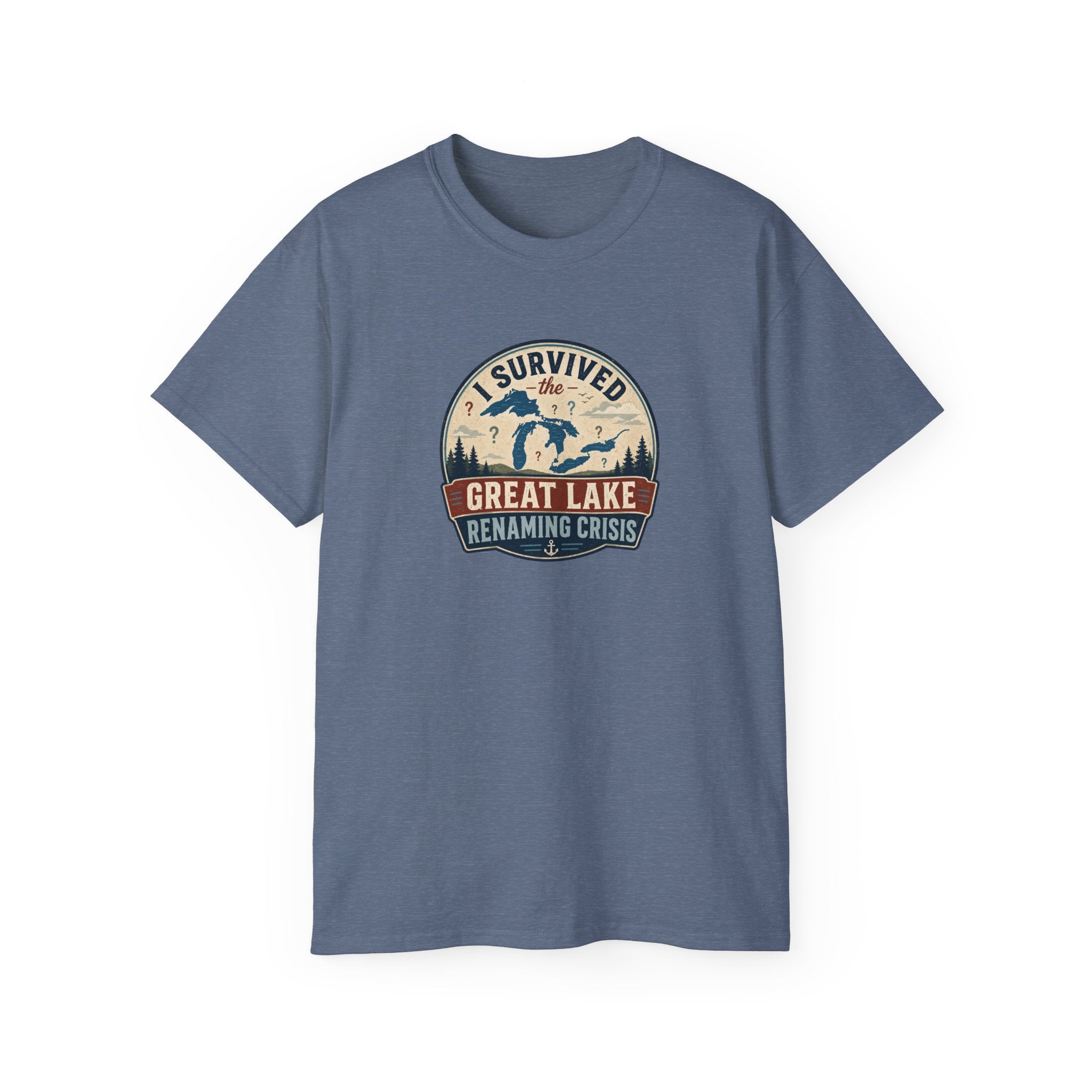 I Survived the Great Lake Renaming Crisis T-Shirt | Lake Ontario vs. Lake America Tee
