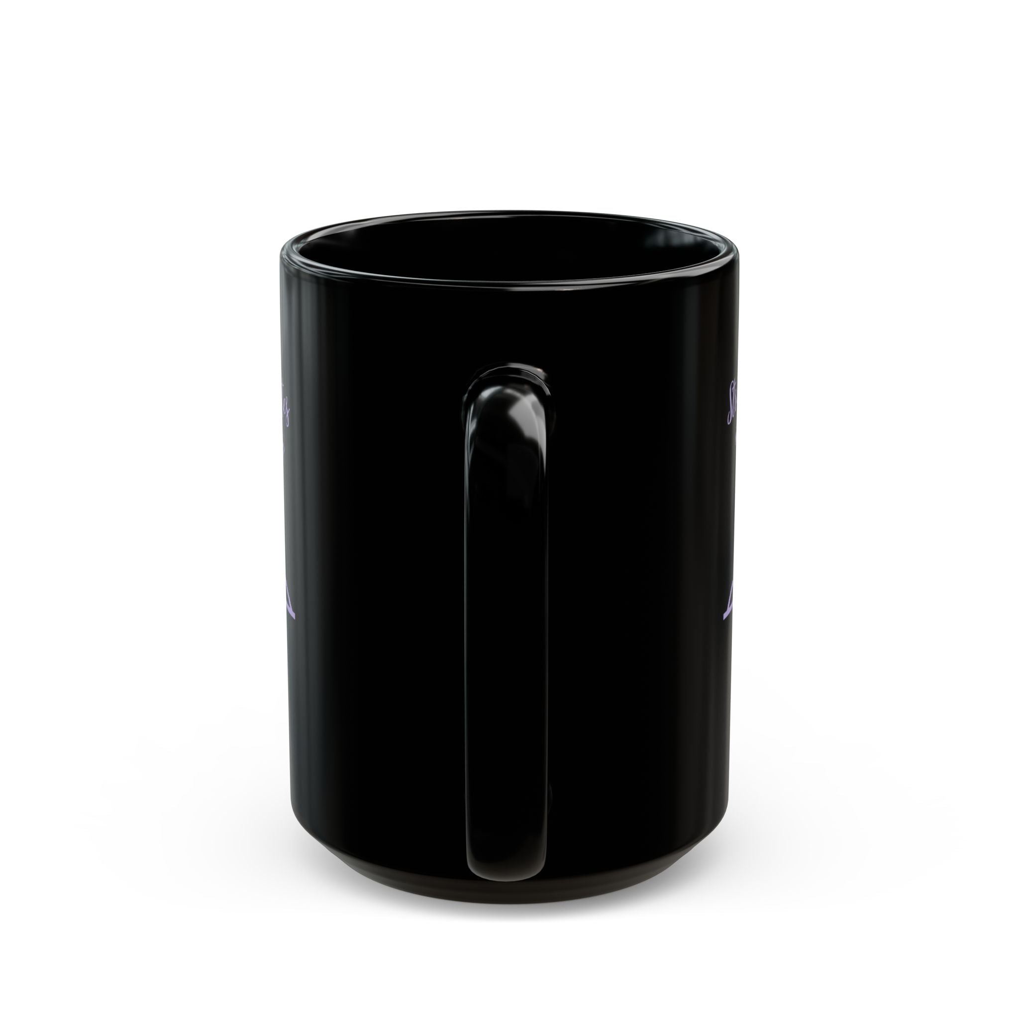 “Waves of Strength” Black Awareness Mug – 11oz & 15oz