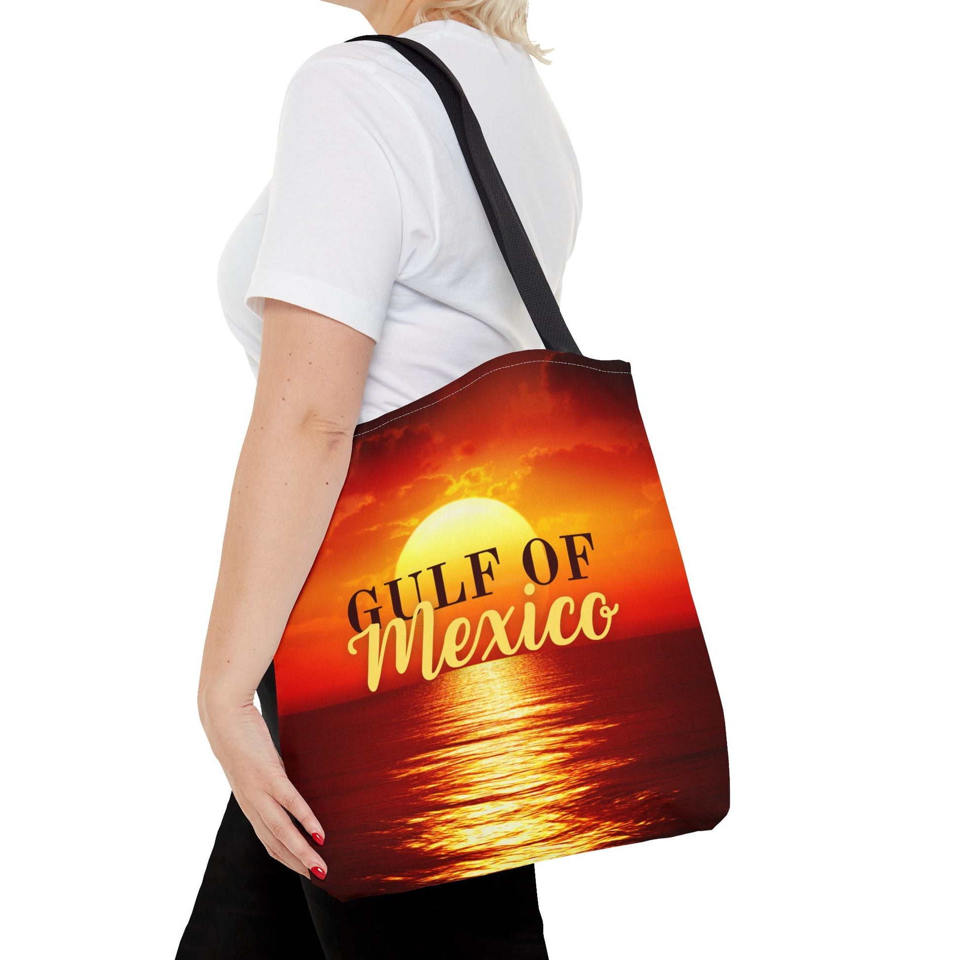 Gulf of Mexico Sunset Tote Bag - Chic Beach Accessory Printify