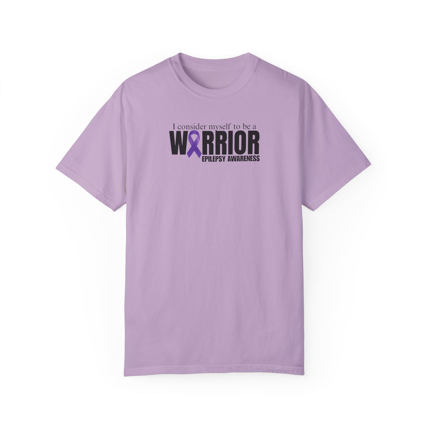 I Am a Warrior Epilepsy Awareness T-Shirt | Unisex Garment-Dyed Tee