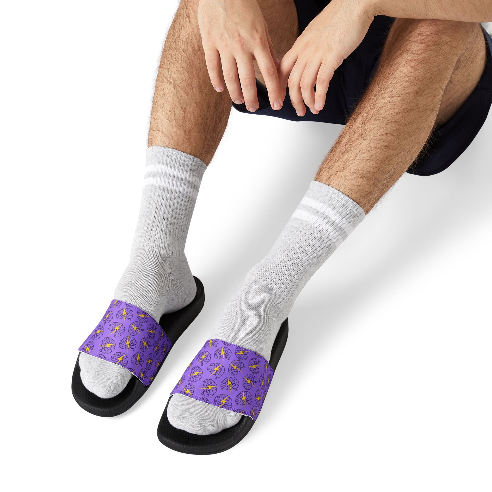 Electric Mind Men’s Slide Sandals