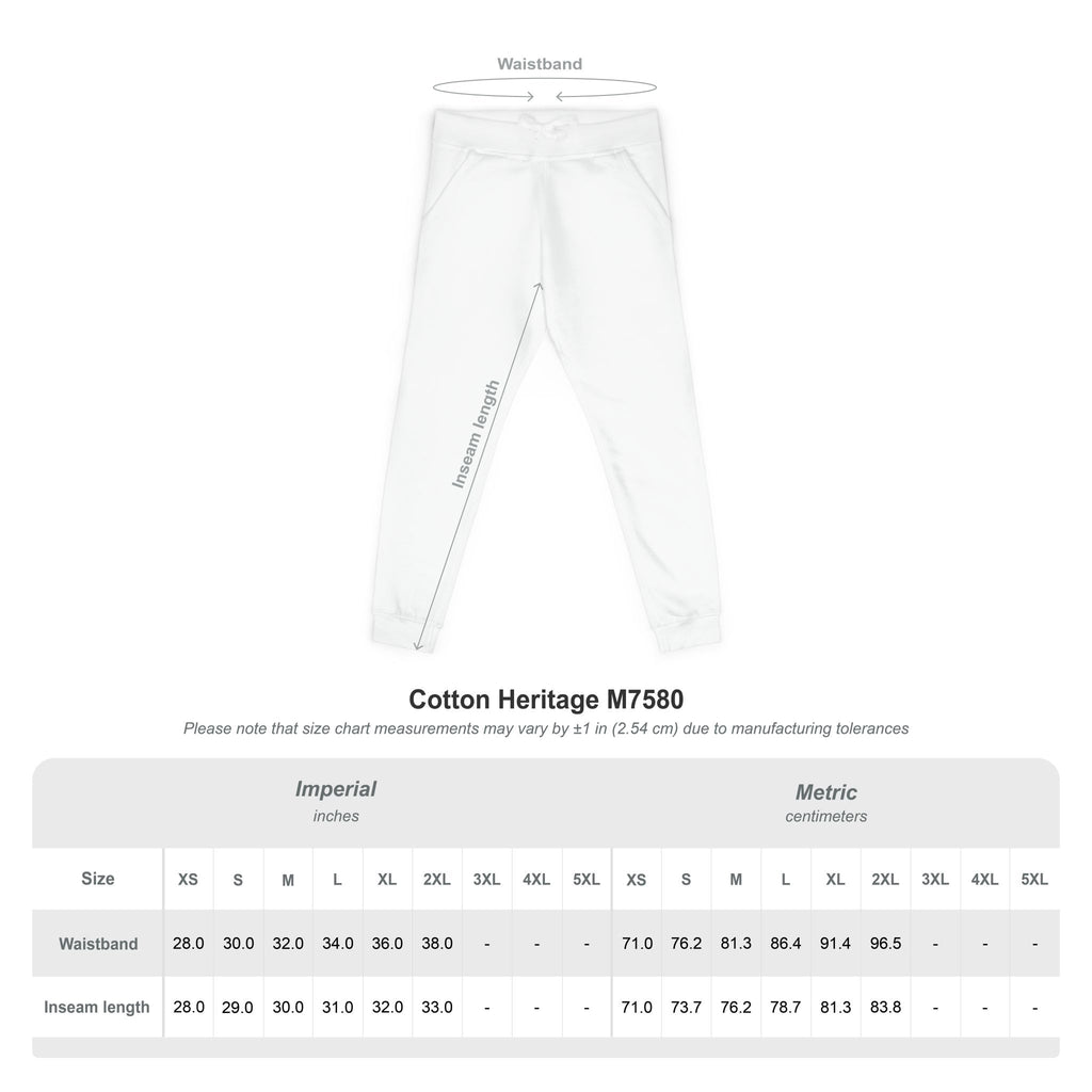 Lap of Management Embroidered Cat Fleece Joggers