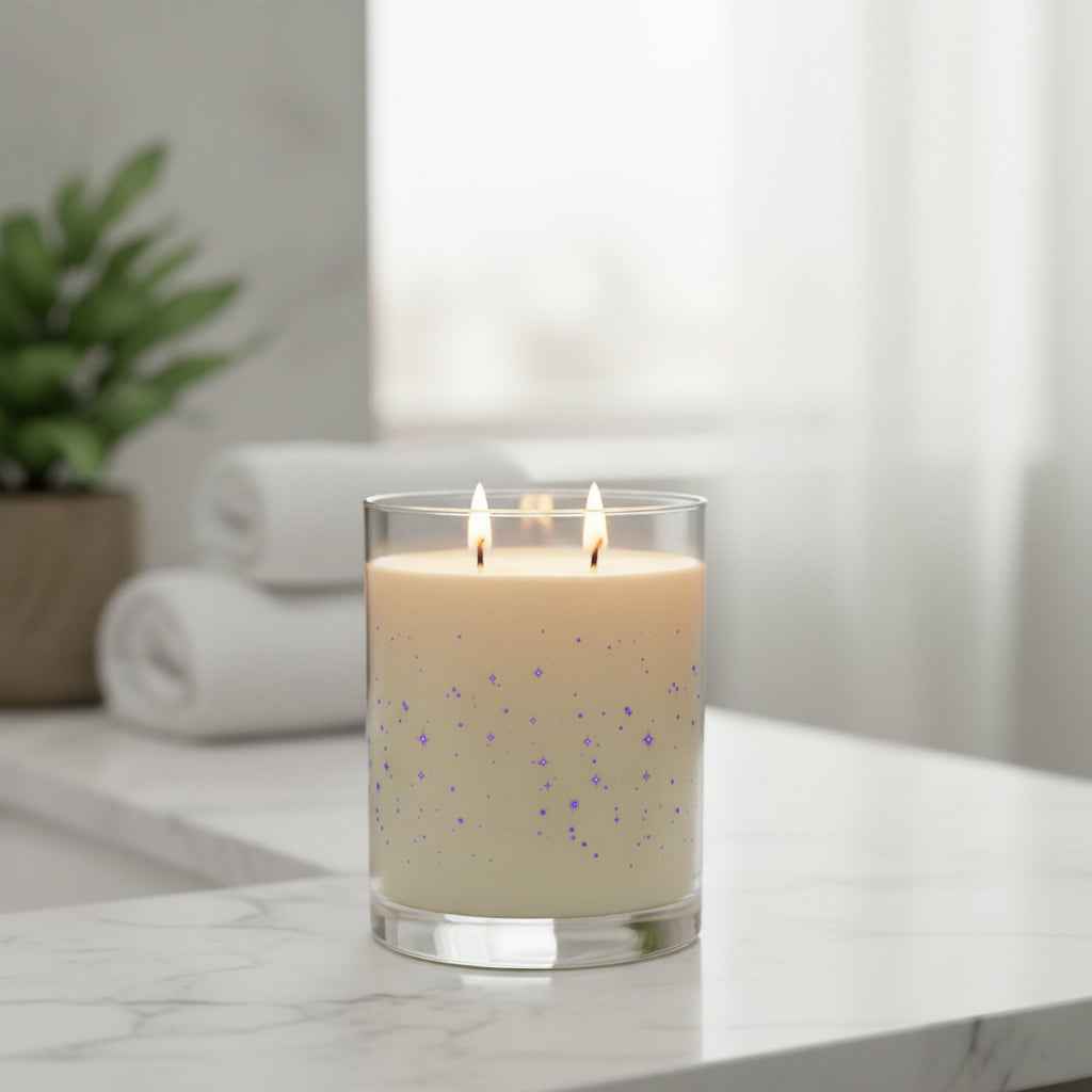 Steady Through the Flicker Candle – Neurostrong Epilepsy Awareness Soy Candle