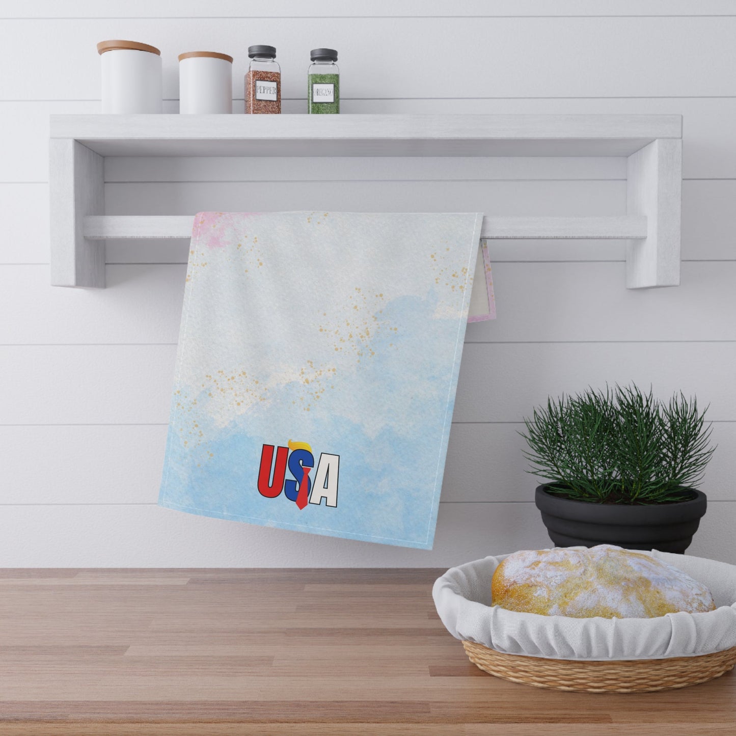 USA Tea Towels for Kitchen Decor | Fun & Functional Cotton Dish Towels Printify