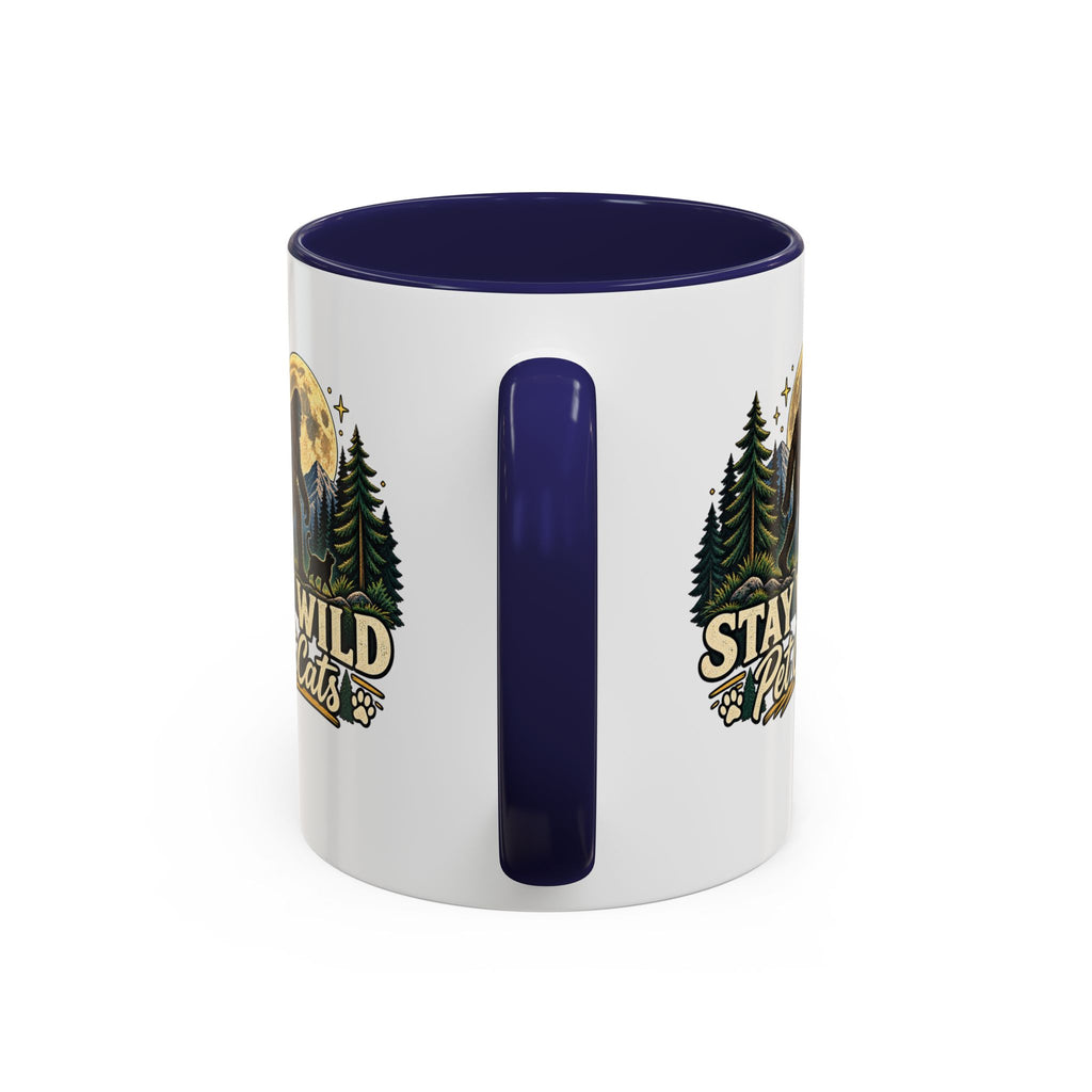 Stay Wild Pet Cats Sasquatch Accent Mug
