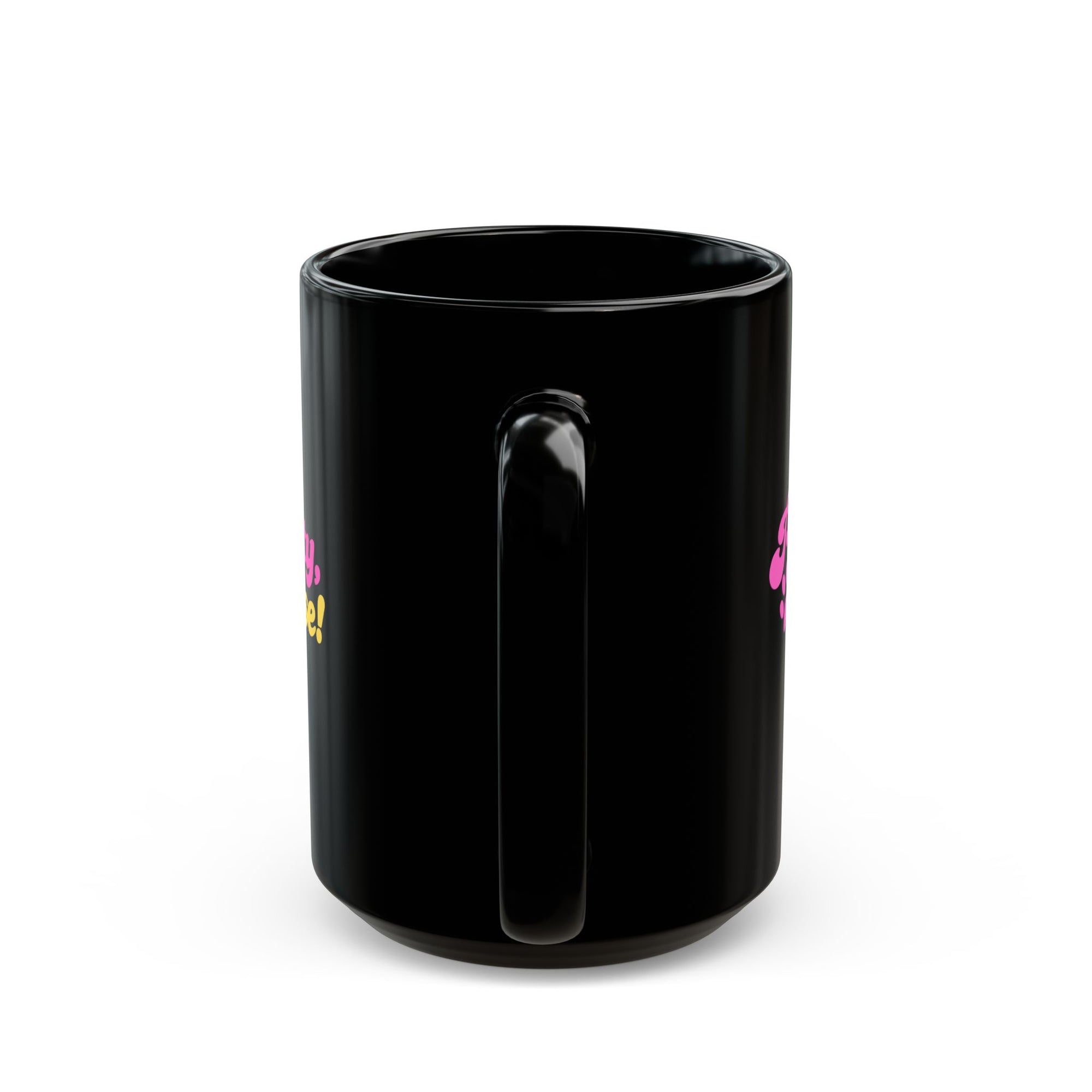 Pawsitivity Mug | Black Coffee Cup