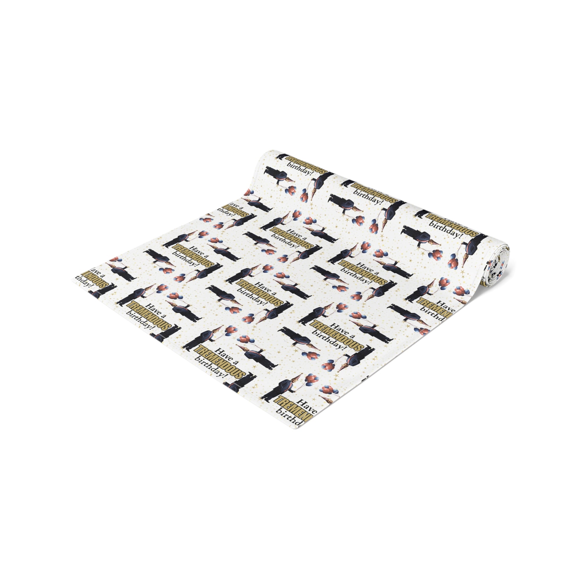 Tremendous Trump Birthday Table Runner