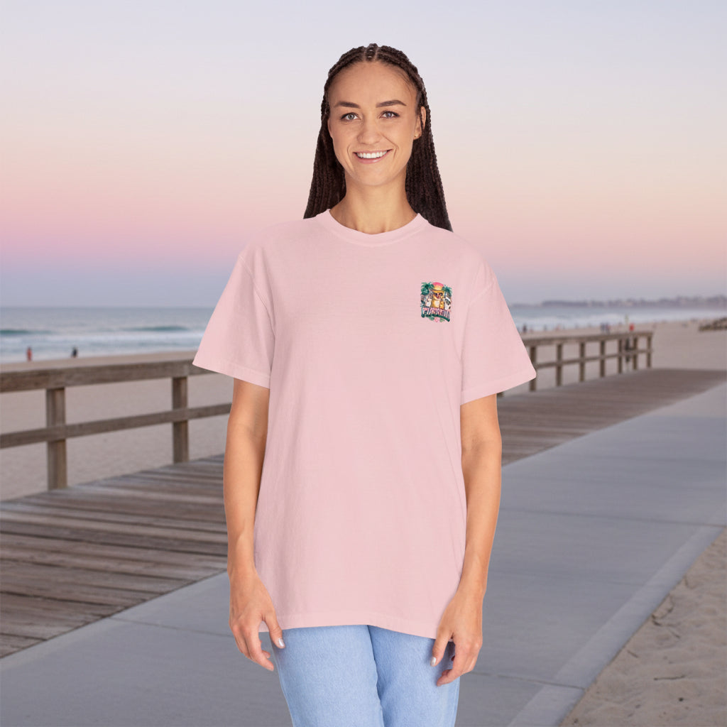 Furreal Cat Sunset Tee | Cool Cats, No Explanation Unisex T-Shirt