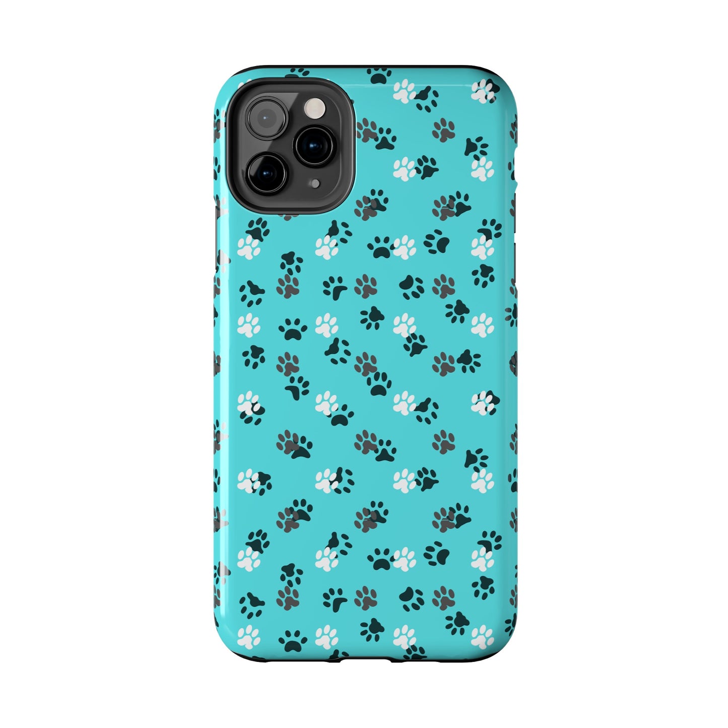 Teal Paws Tough Phone Cases - Phone Case - Epileptic Al’s Shop