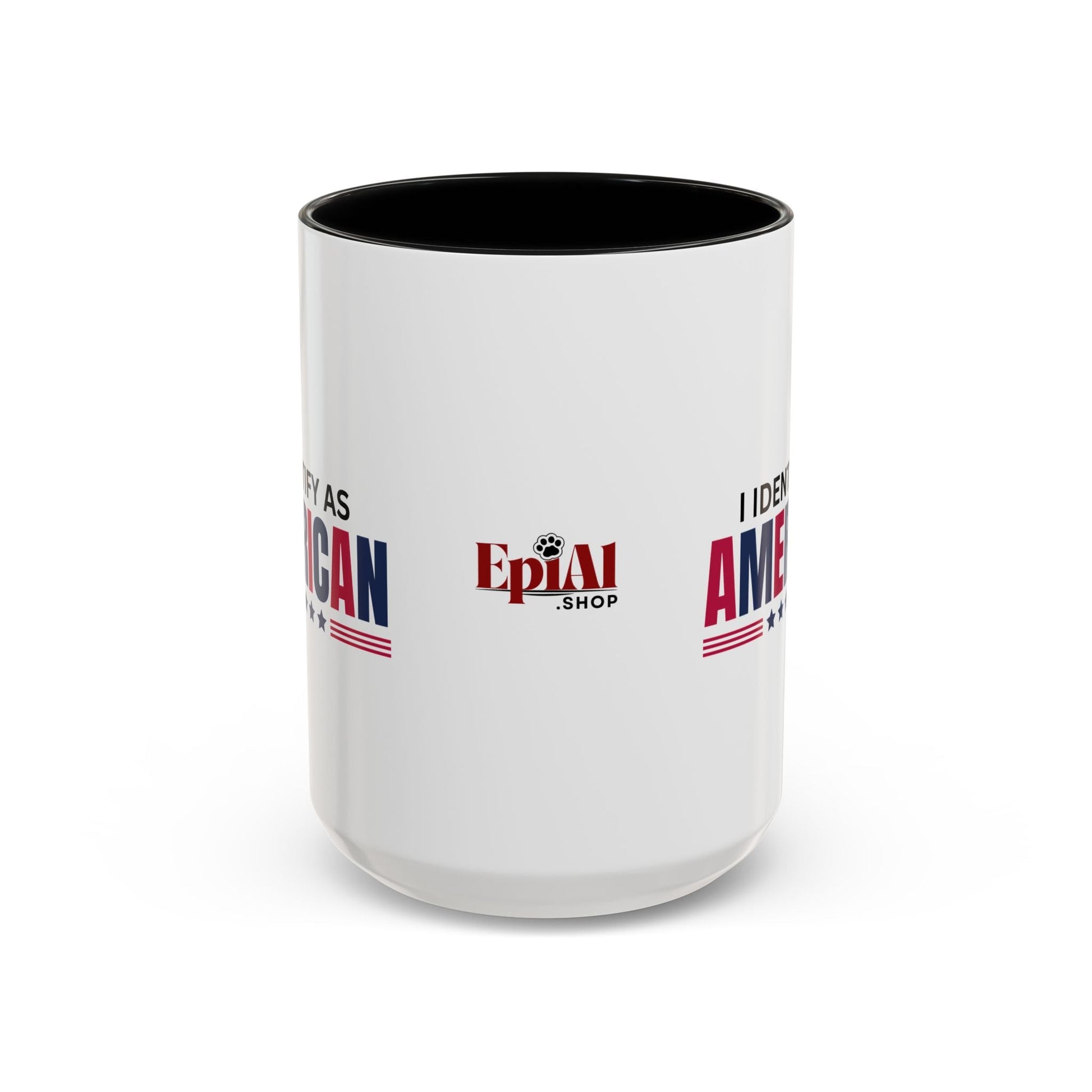I Identify as American Accent Coffee Mug - 11 oz & 15 oz Printify