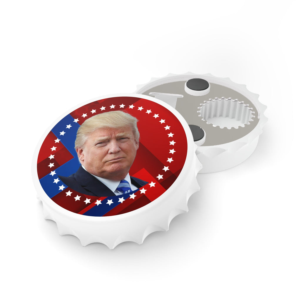 Trump Lover Magnetic Bottle Opener Printify