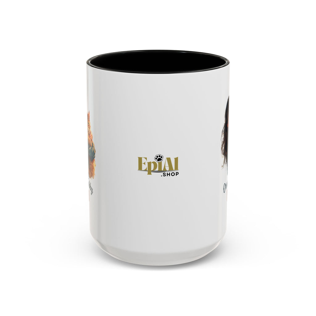 Charming Orange Tabby Mom Coffee Mug – Perfect Gift for Cat Lovers