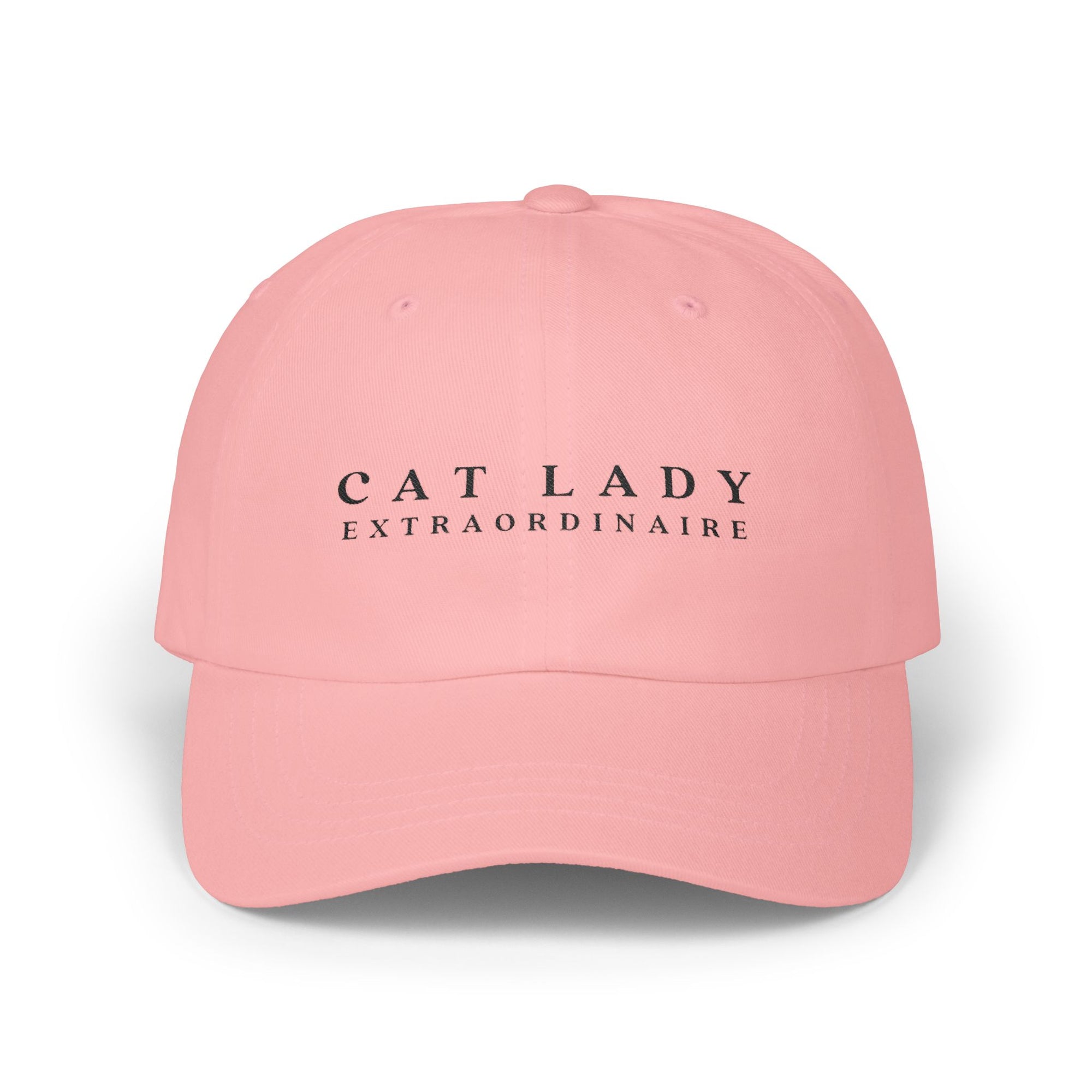 Cat Lady Extraordinaire Cap, Gift for Cat Ladies