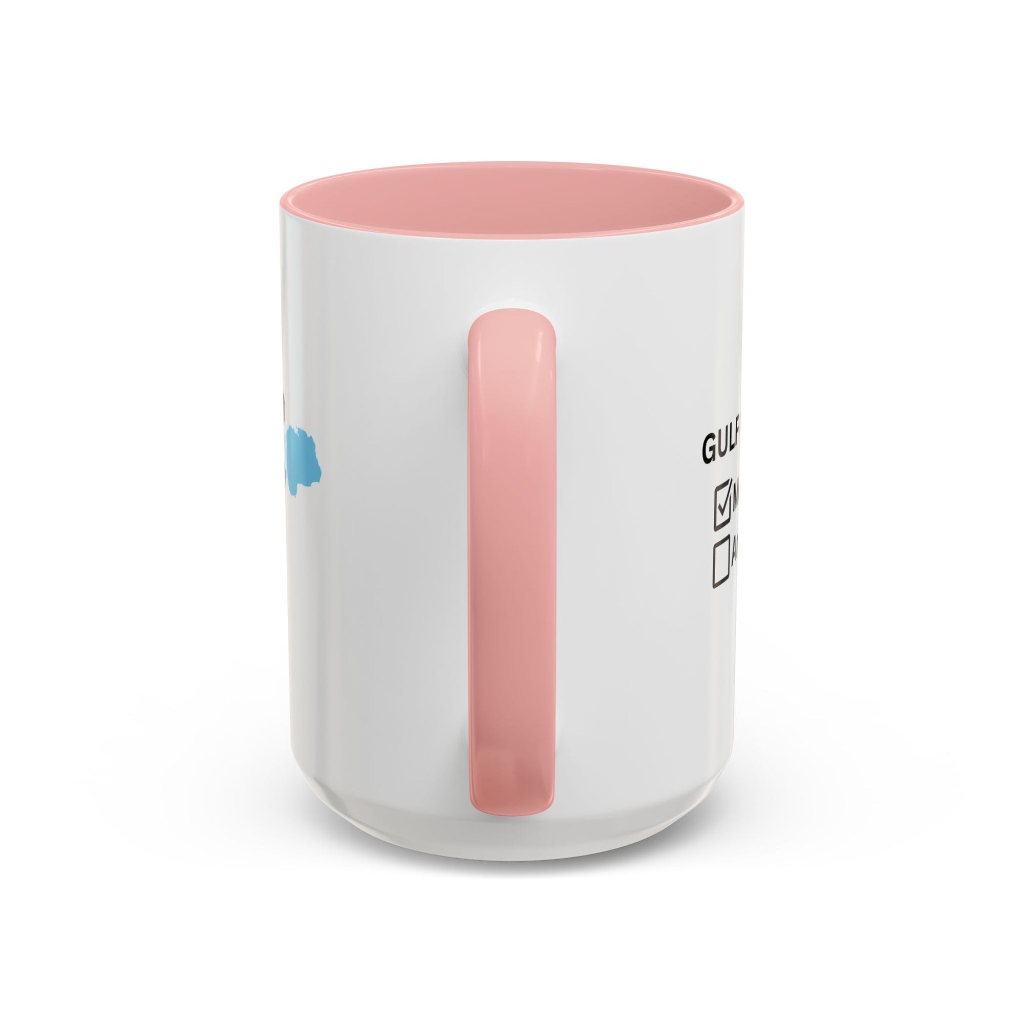 Gulf of Mexico Checkbox Accent Coffee Mug