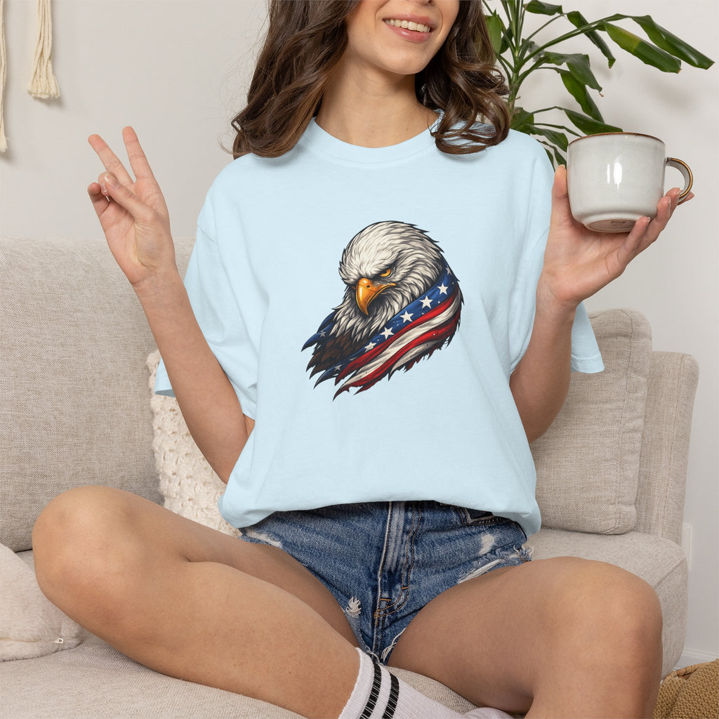 Eagle of Quiet Resolve Heavyweight T-Shirt