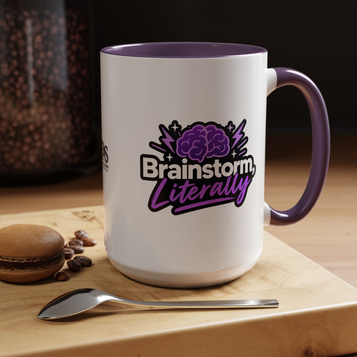 Brainstorm, Literally Accent Mug | Epilepsy Awareness Brain Mug (11/15oz)