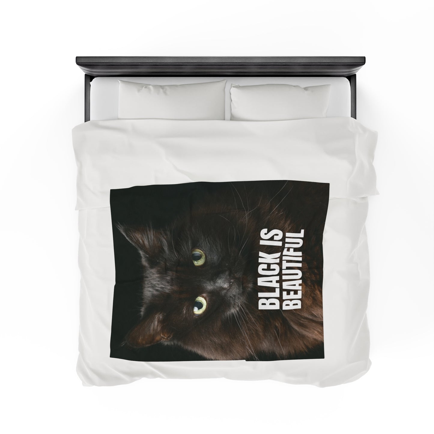 Black is Beautiful Velveteen Plush Blanket
