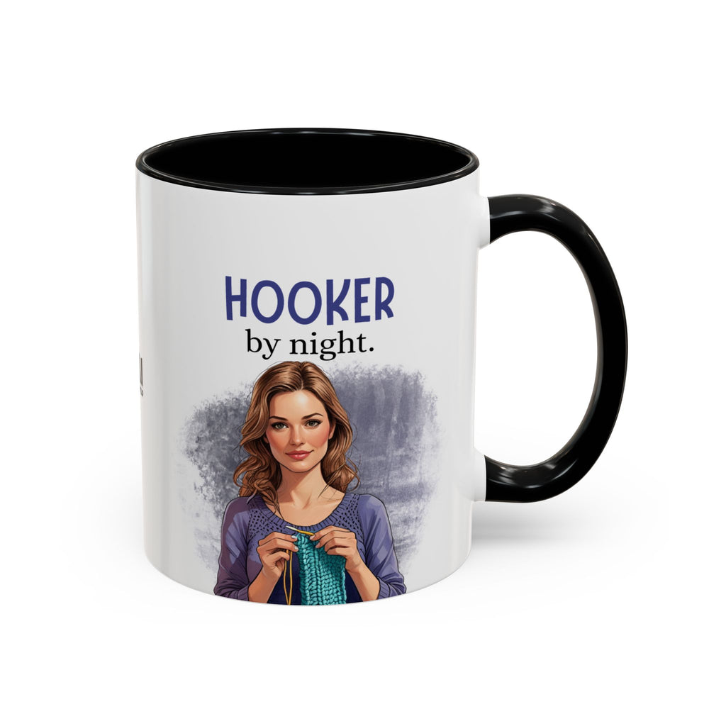 Cat Lady Hooker Funny Coffee Mug