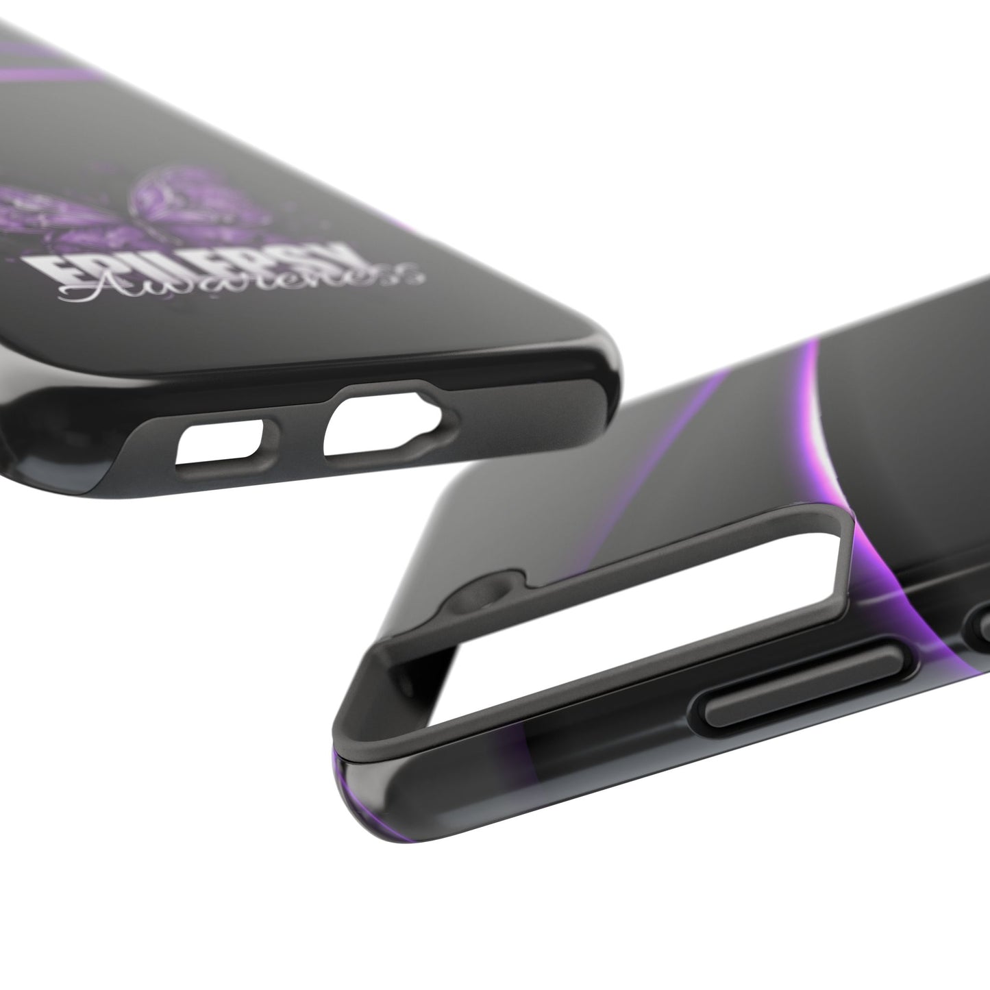 Epilepsy Awareness Butterfly Tough Phone Cases