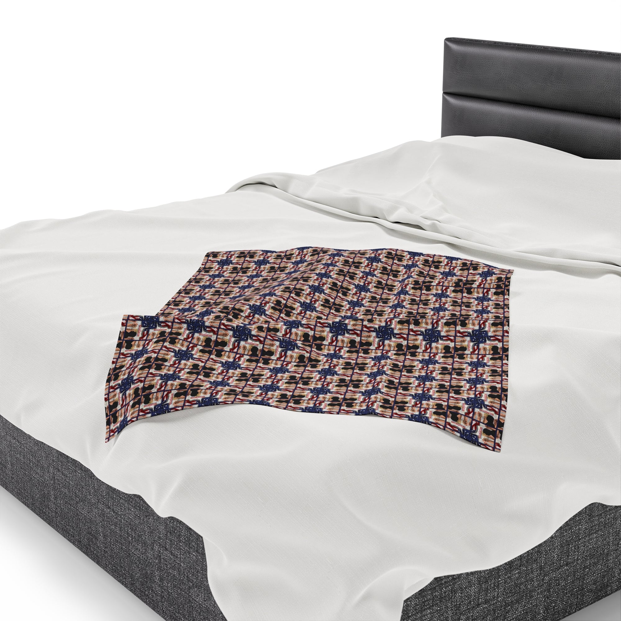 Trump Revolution of Common Sense Velveteen Plush Blanket