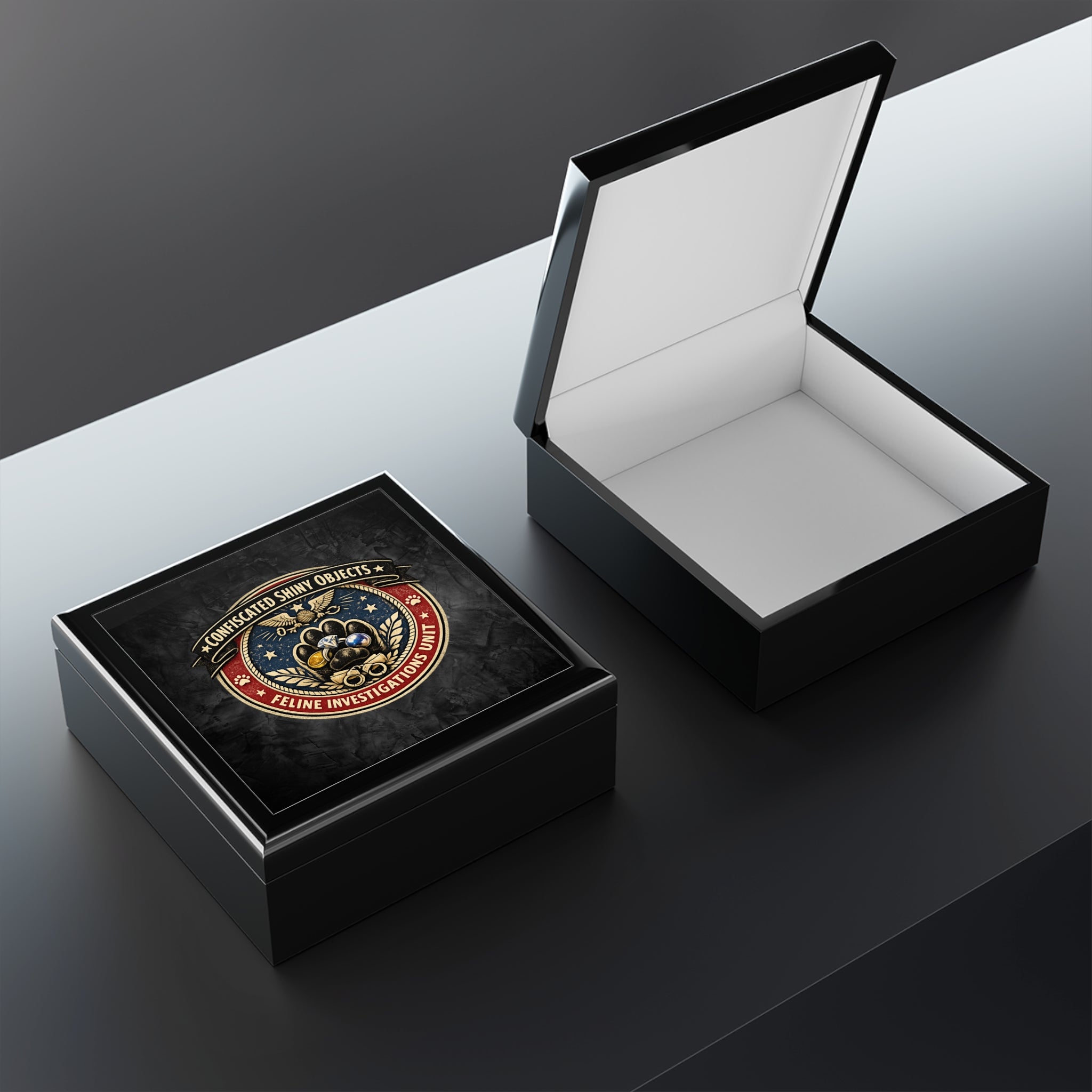 Confiscated Shiny Objects Jewelry Box
