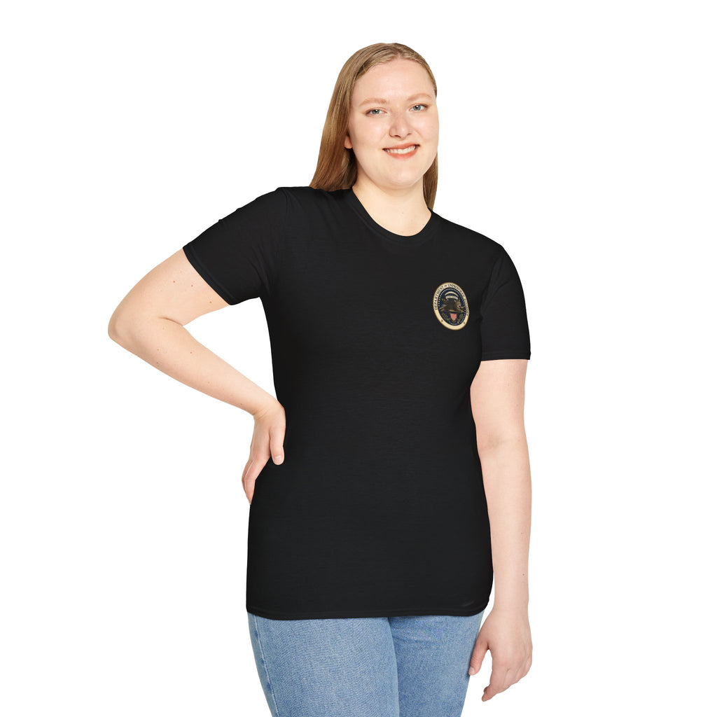 Department of Unprovoked Zoomies Cat T-Shirt | Faux Government Seal Tee