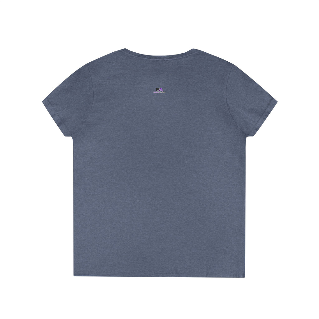 Soft Paws, Sharp Opinions Women’s V-Neck Tee