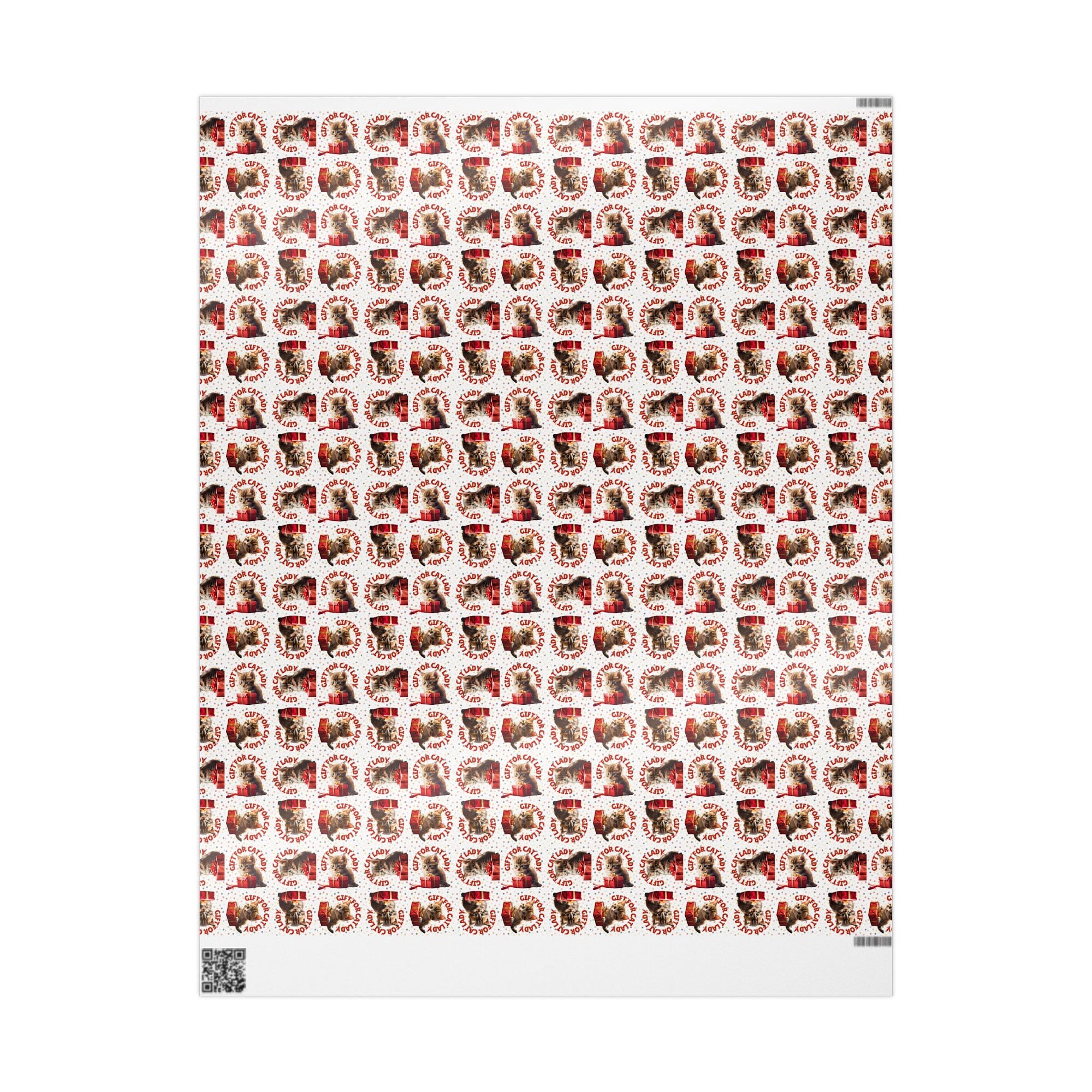 Cat Lady Wrapping Paper for Gifts