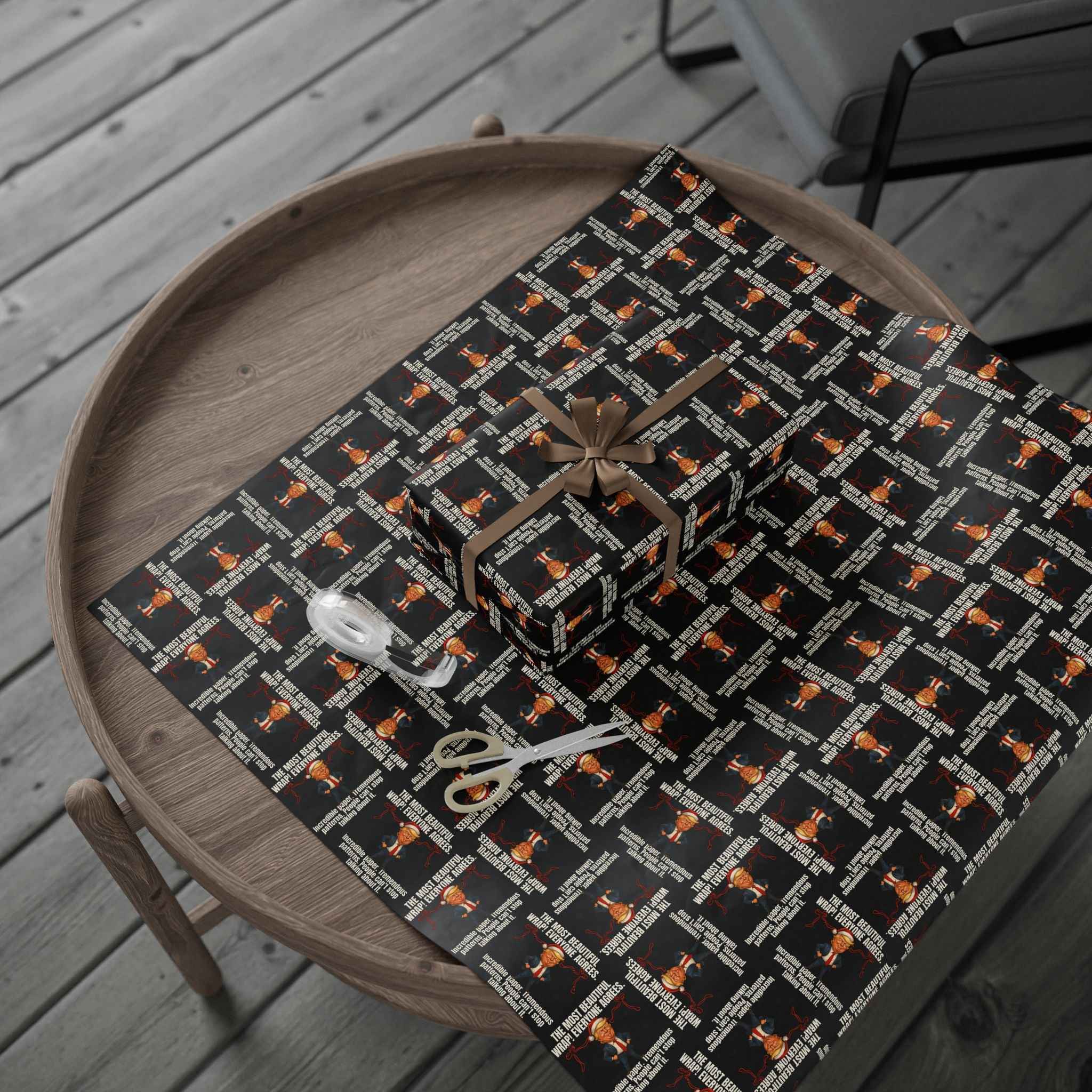 The Most Beautiful Wrap for Christmas