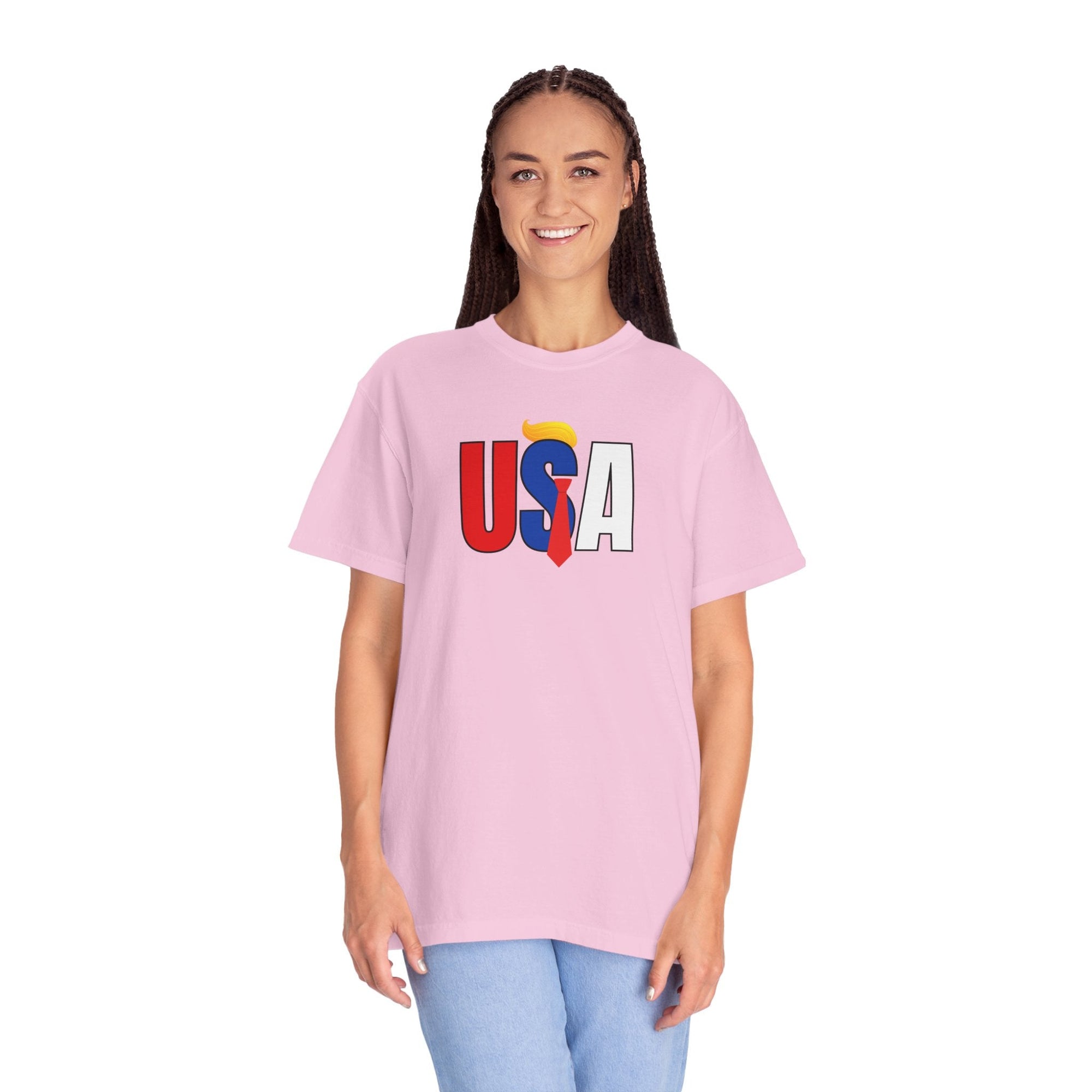 USA Colorful Graphic Unisex T-Shirt Printify