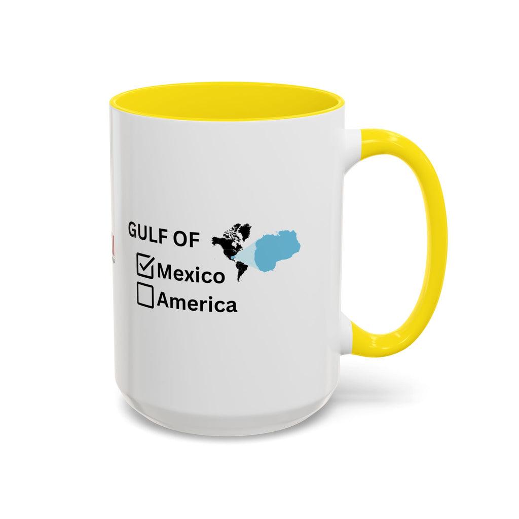 Gulf of Mexico Checkbox Accent Coffee Mug