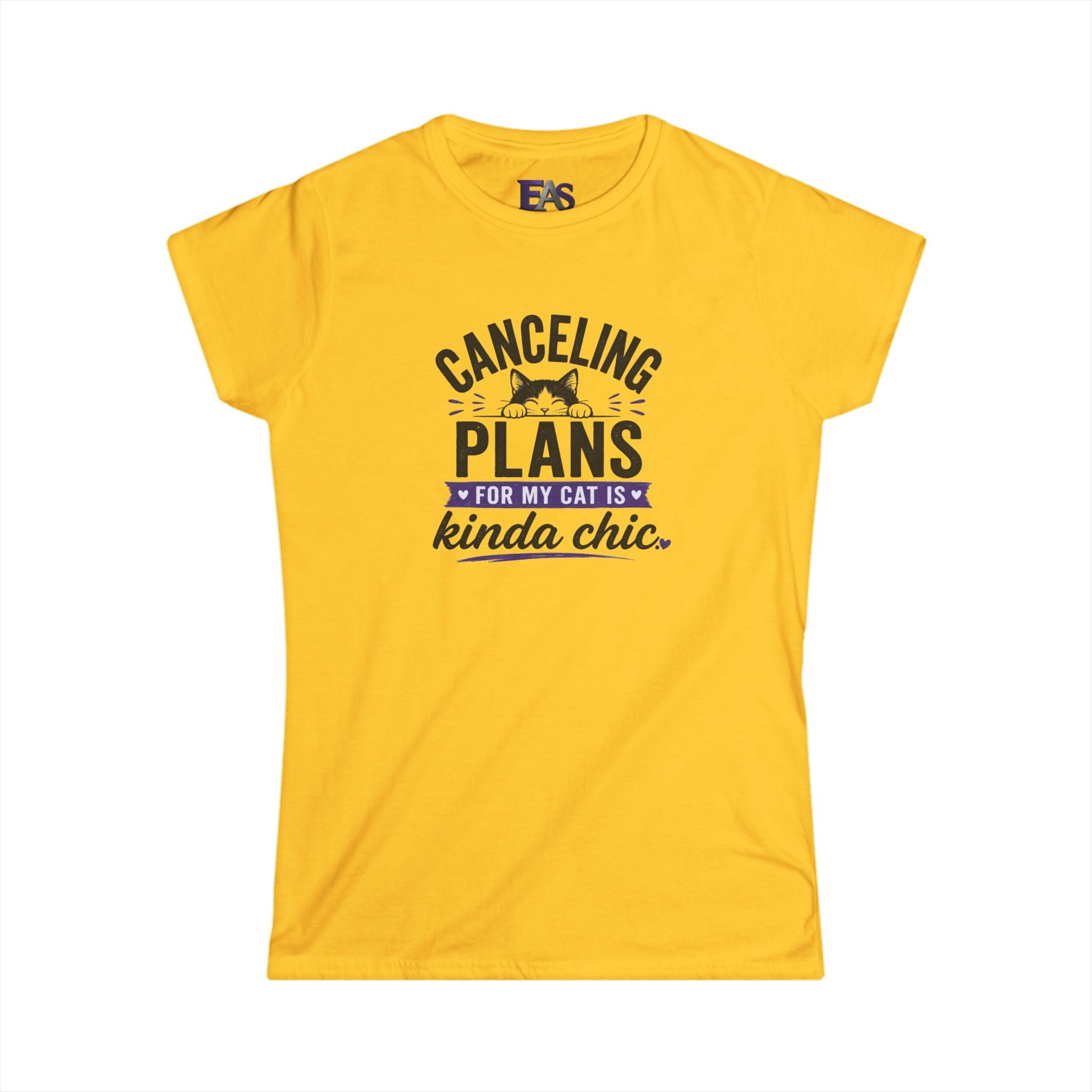 Canceling Plans for My Cat Is Kinda Chic Women’s T-Shirt