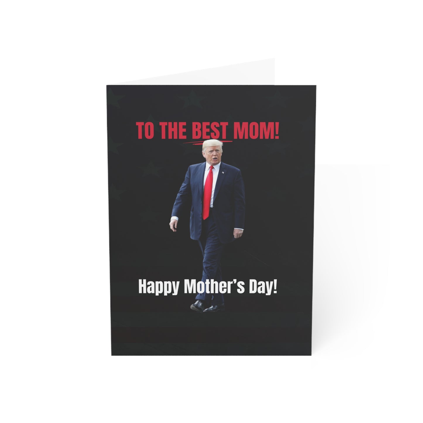 Novelty Trump Mother's Day Greeting Cards - Set of 1, 10, 30, or 50