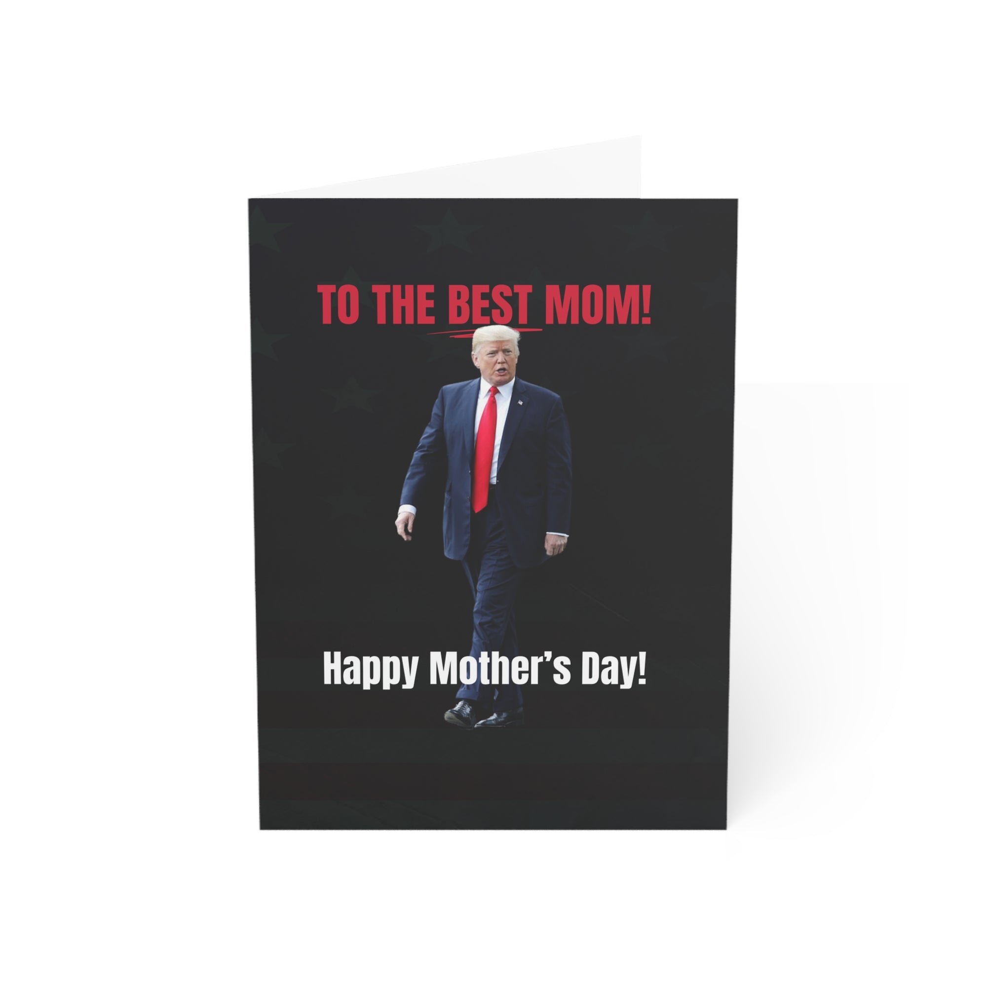 Novelty Trump Mother's Day Greeting Cards - Set of 1, 10, 30, or 50