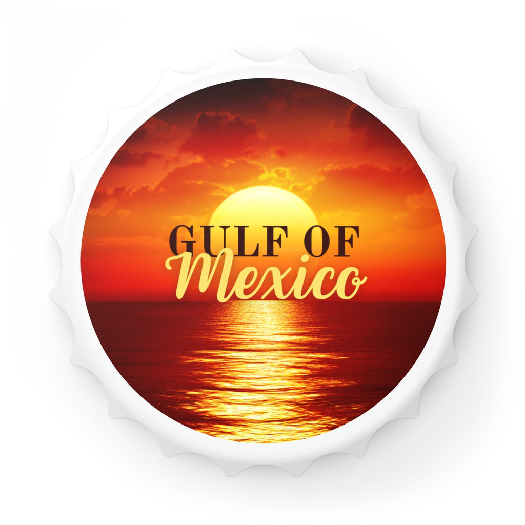 Gulf of Mexico Sunset Bottle Opener Printify
