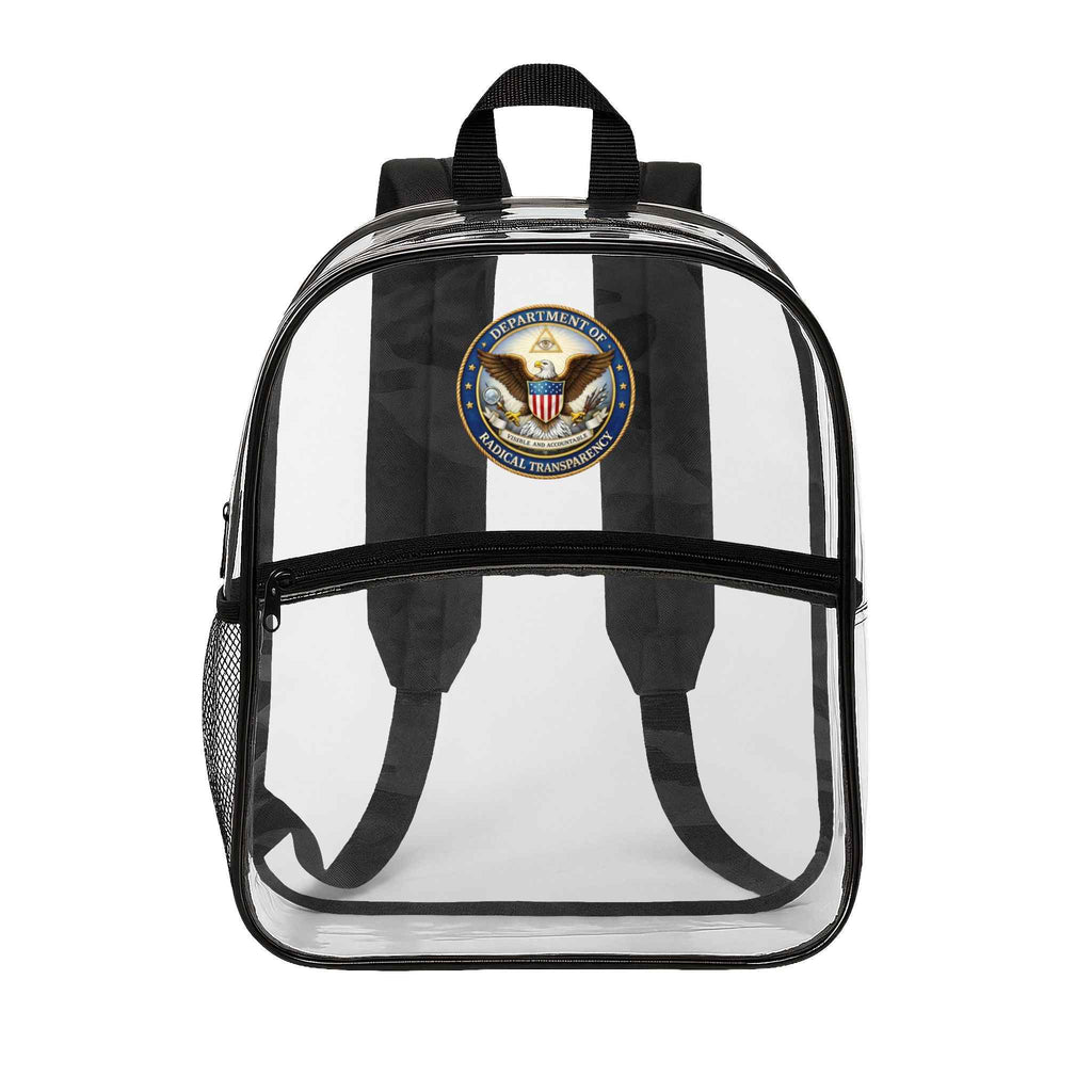 Clear Backpack with Radical Transparency Seal