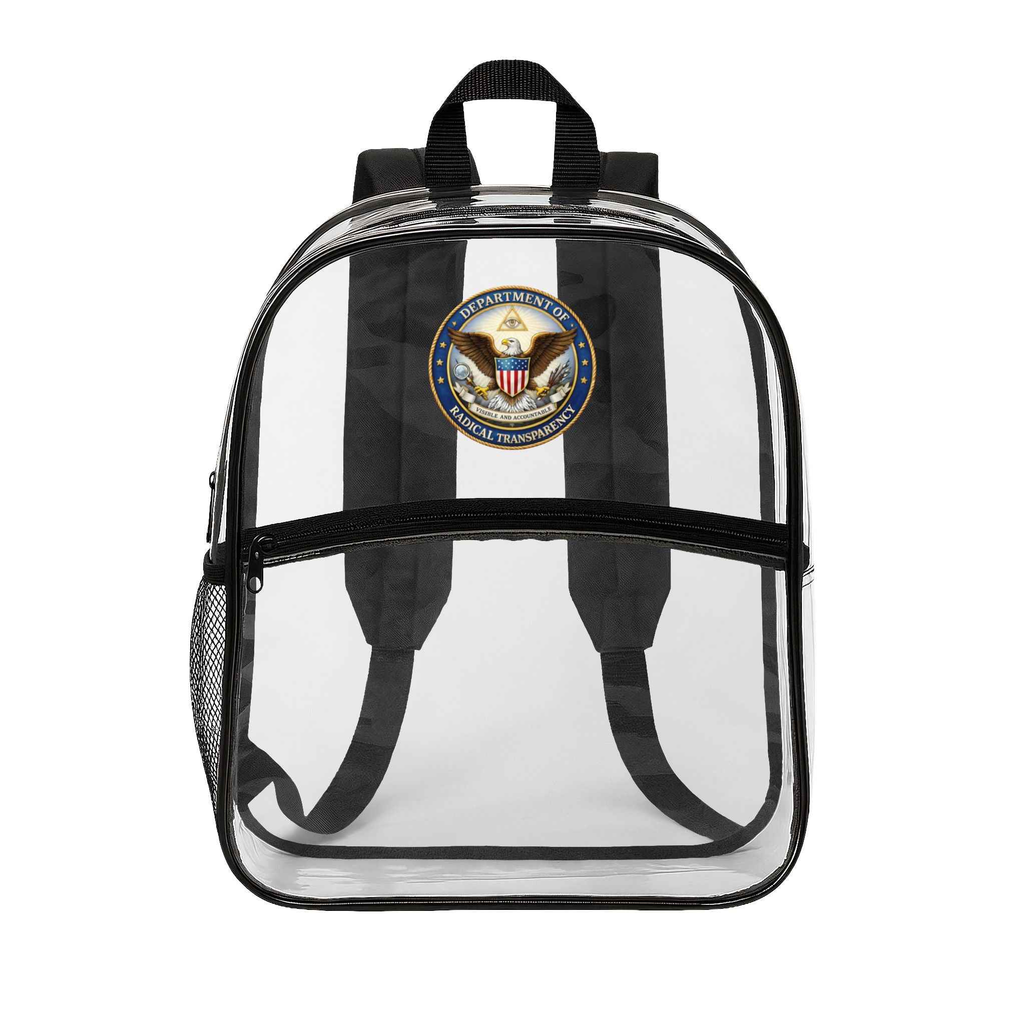 Clear Backpack with Radical Transparency Seal