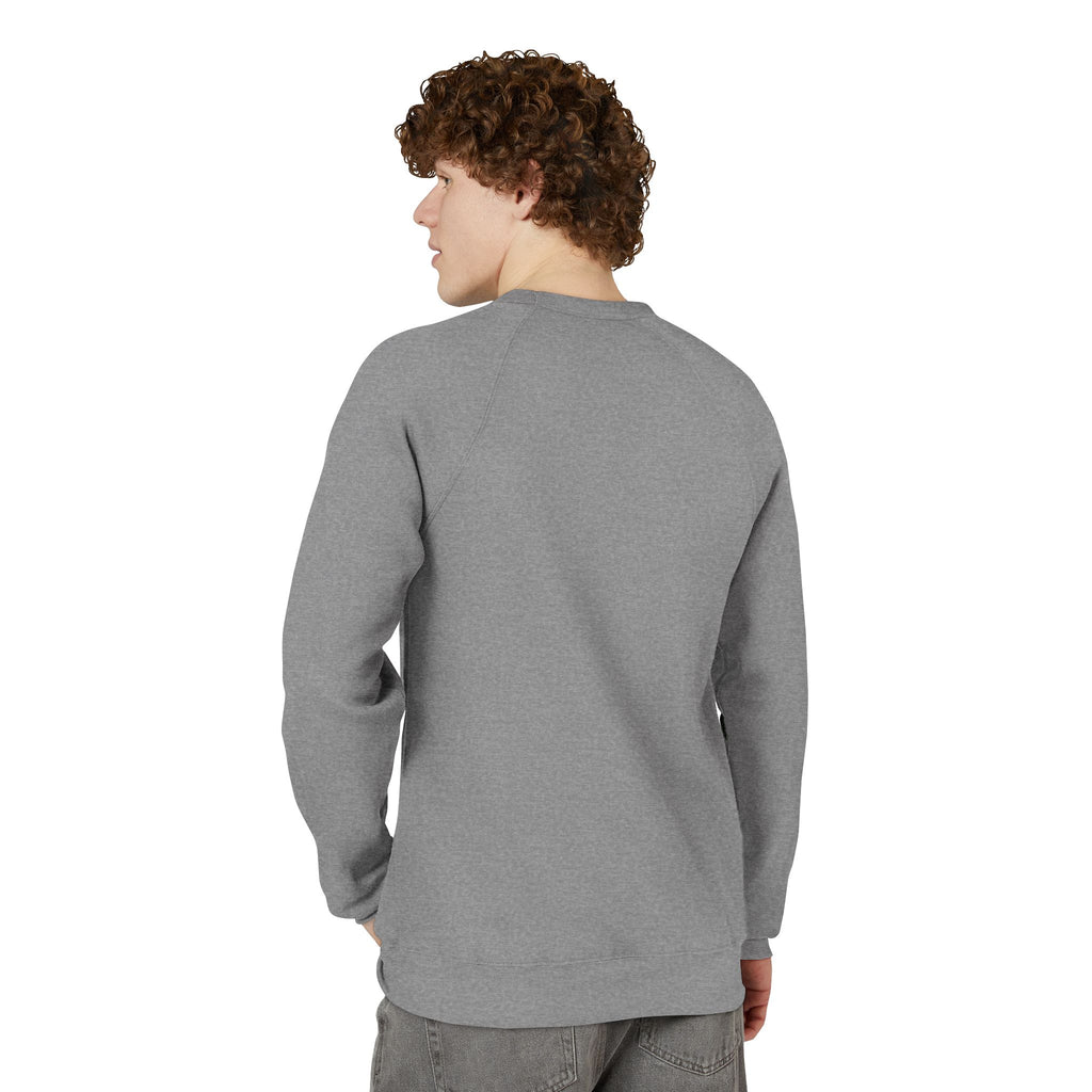 Mildly Possessed Black Cat Raglan Sweatshirt
