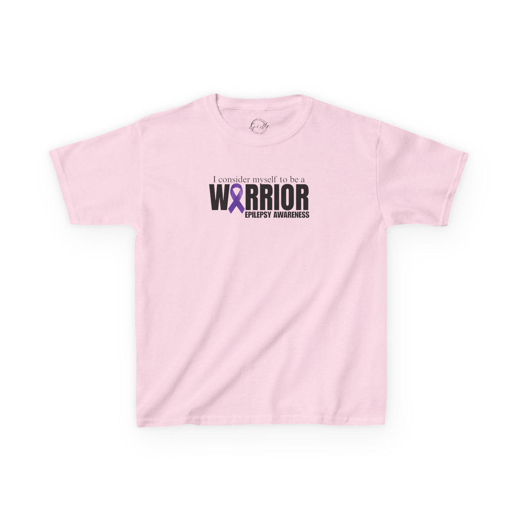 Kids Warrior Awareness Tee - Empowering Design for Epilepsy Awareness