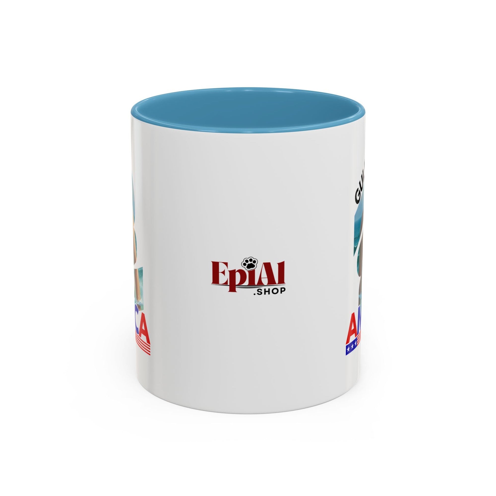 Trump's Gulf of America Accent Coffee Mug Printify