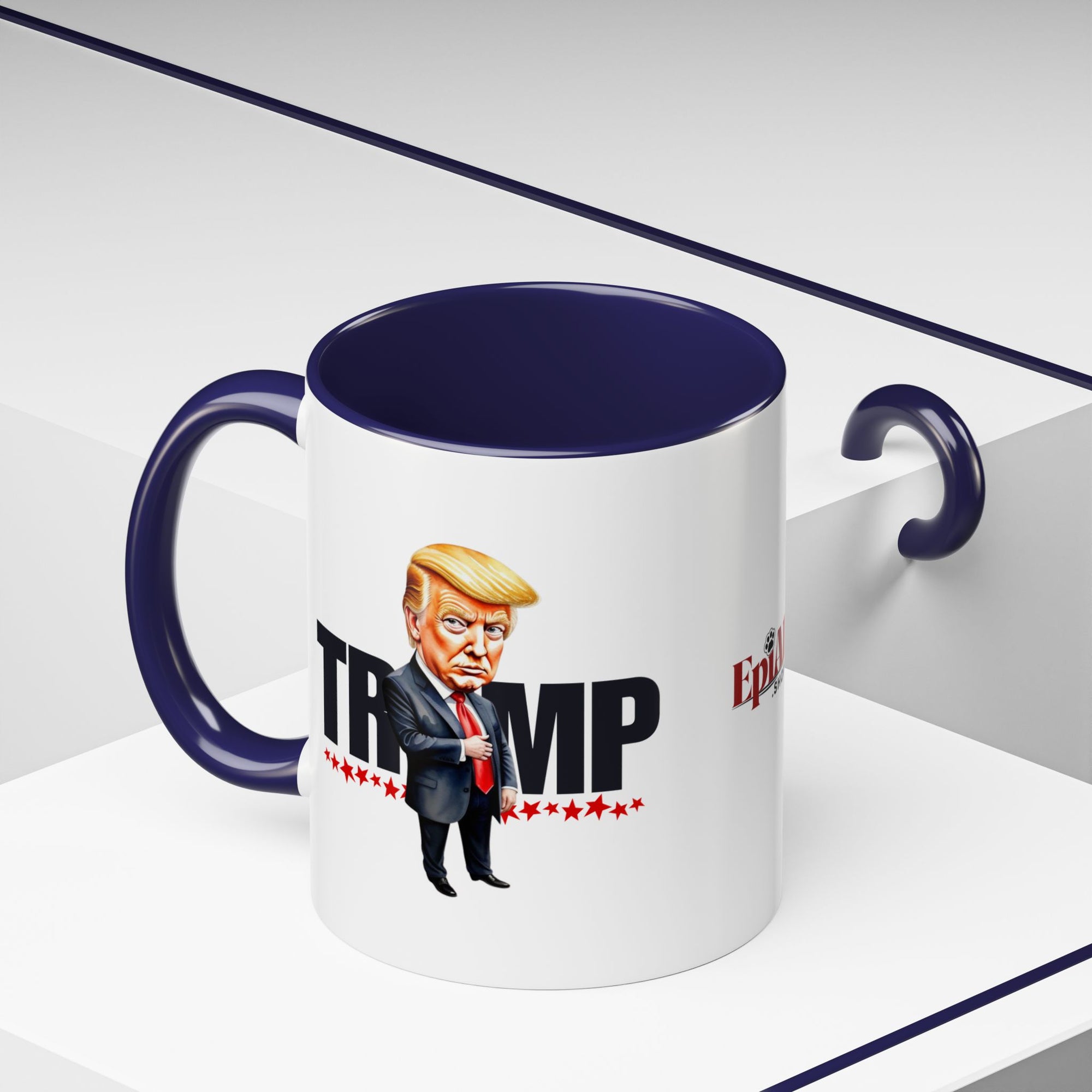 Trump Accent Coffee Mug - 11oz & 15oz, Bold Statement Mugs for Political Enthusiasts