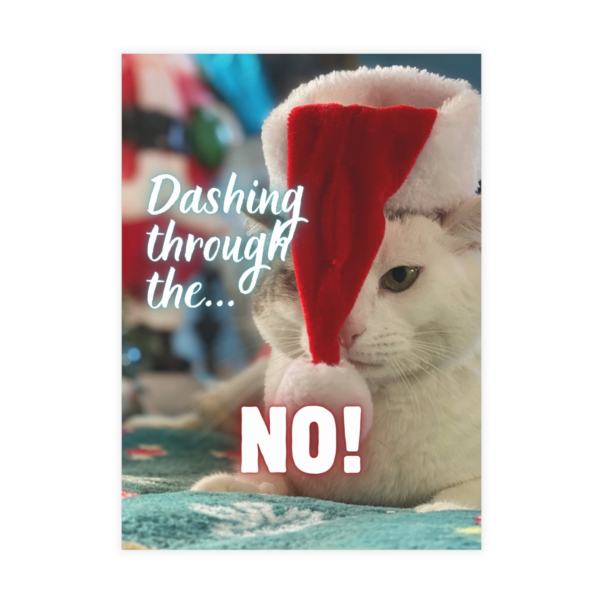 Dashing Through the No Postcard Bundles (envelopes included)