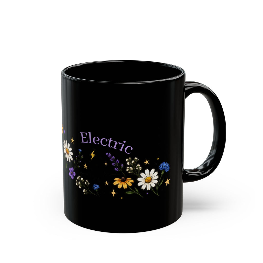 Beautifully Electric Epilepsy Awareness Black Mug (11oz/15oz)