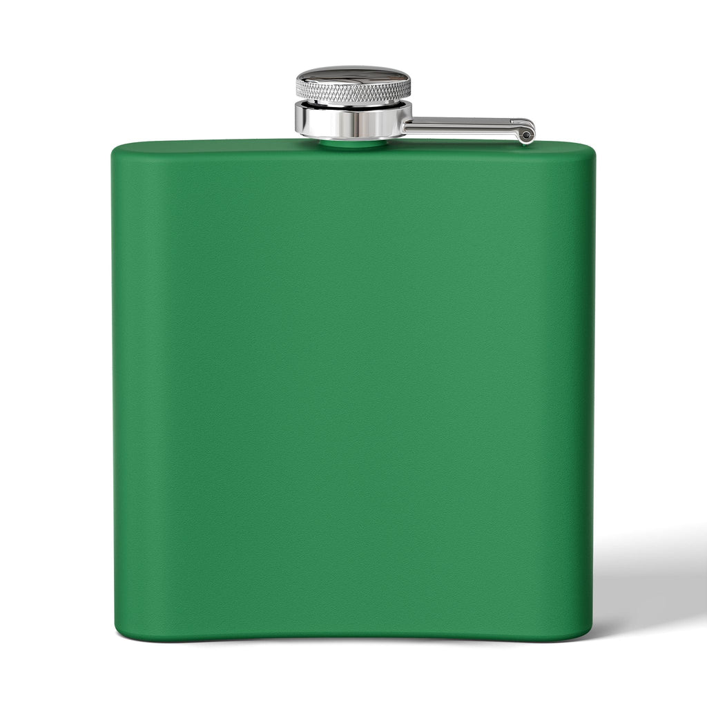Keep Calm & Keep Trumpin' Flask - 6oz Stainless Steel Flask for Celebrations Printify